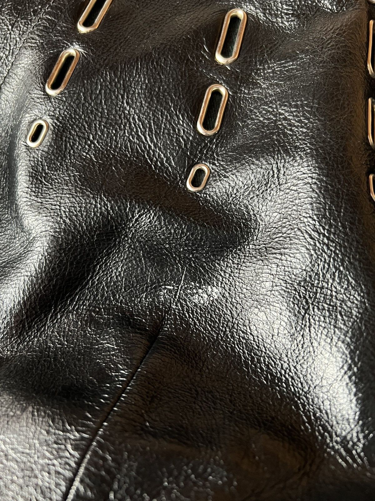 Jimmy Choo 🔥Vintage Jimmy Choo Black Leather Bag Size ONE SIZE - 10 Thumbnail