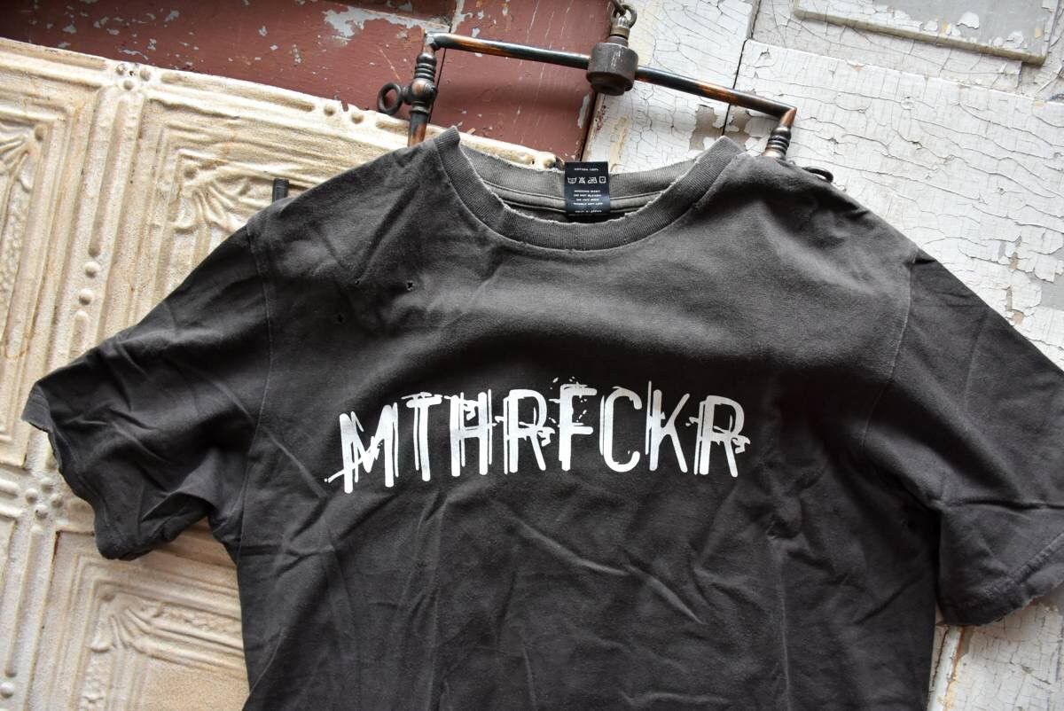 Number (N)ine Number Nine Motherfucker Tee | Grailed