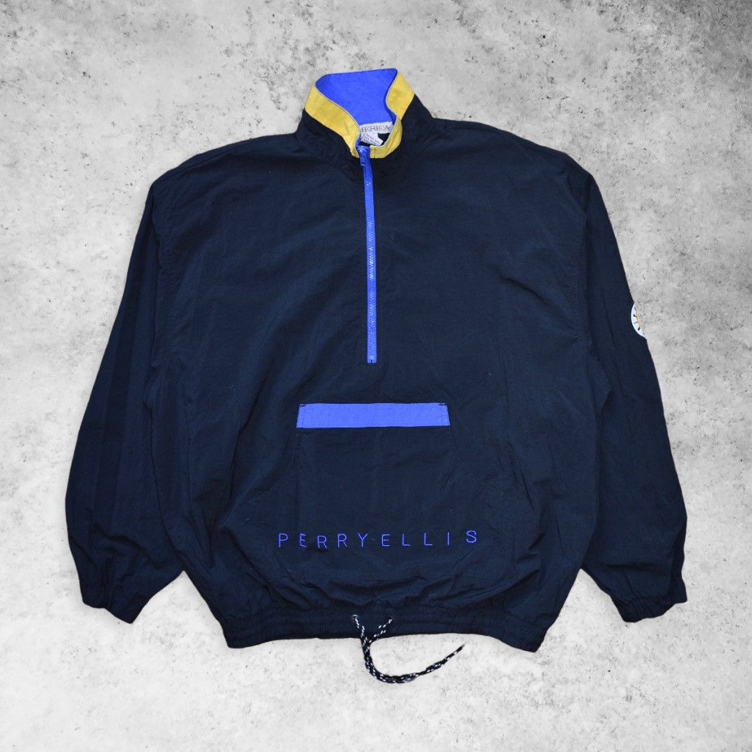 Perry Ellis Vintage 90s Perry Ellis Pullover (L) Size US L / EU 52-54 / 3 - 1 Thumbnail