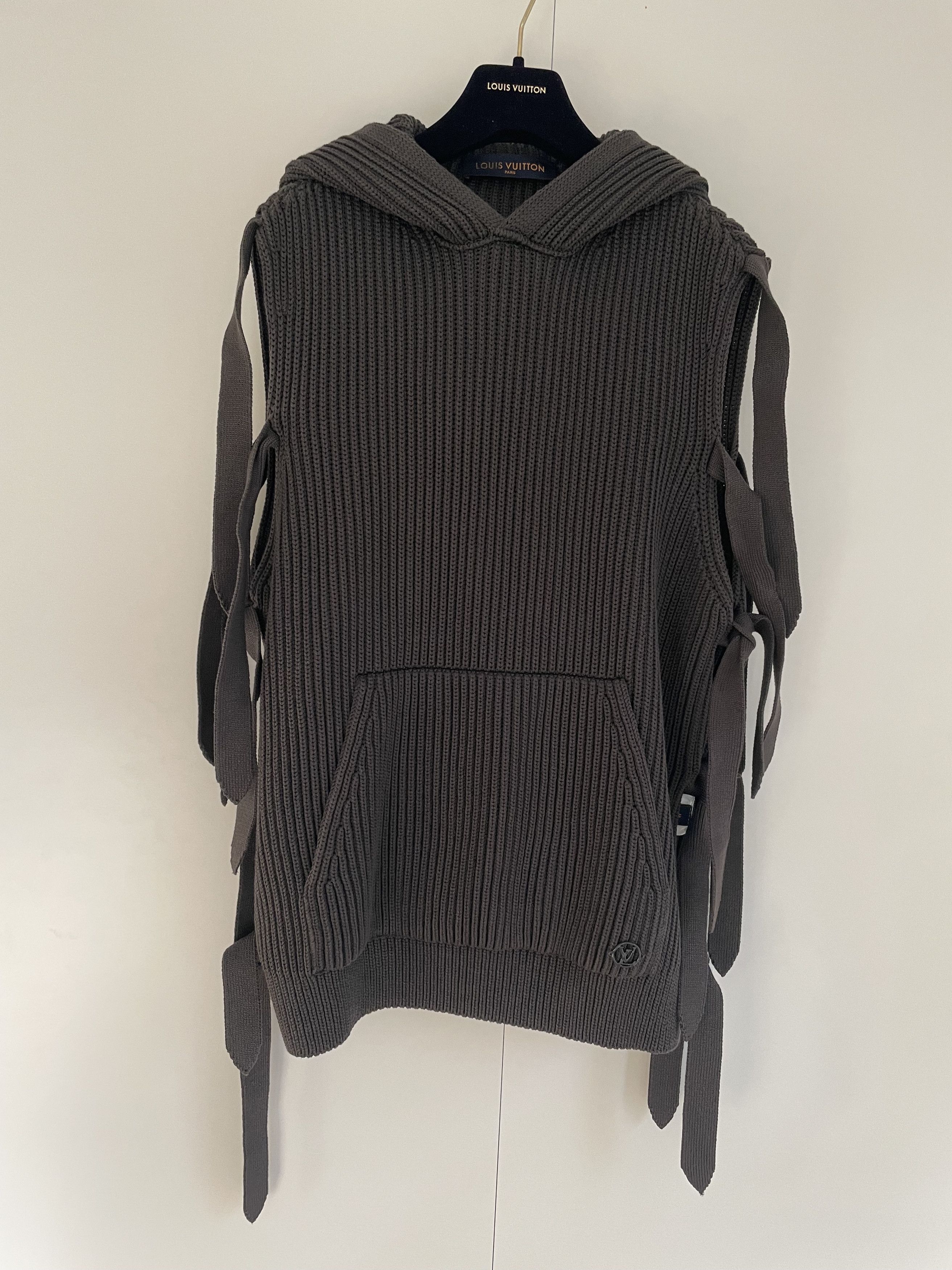 Louis Vuitton Louis Vuitton × Virgil Abloh - Detachable ties hoodie Size US M / EU 48-50 / 2 - 12 Thumbnail
