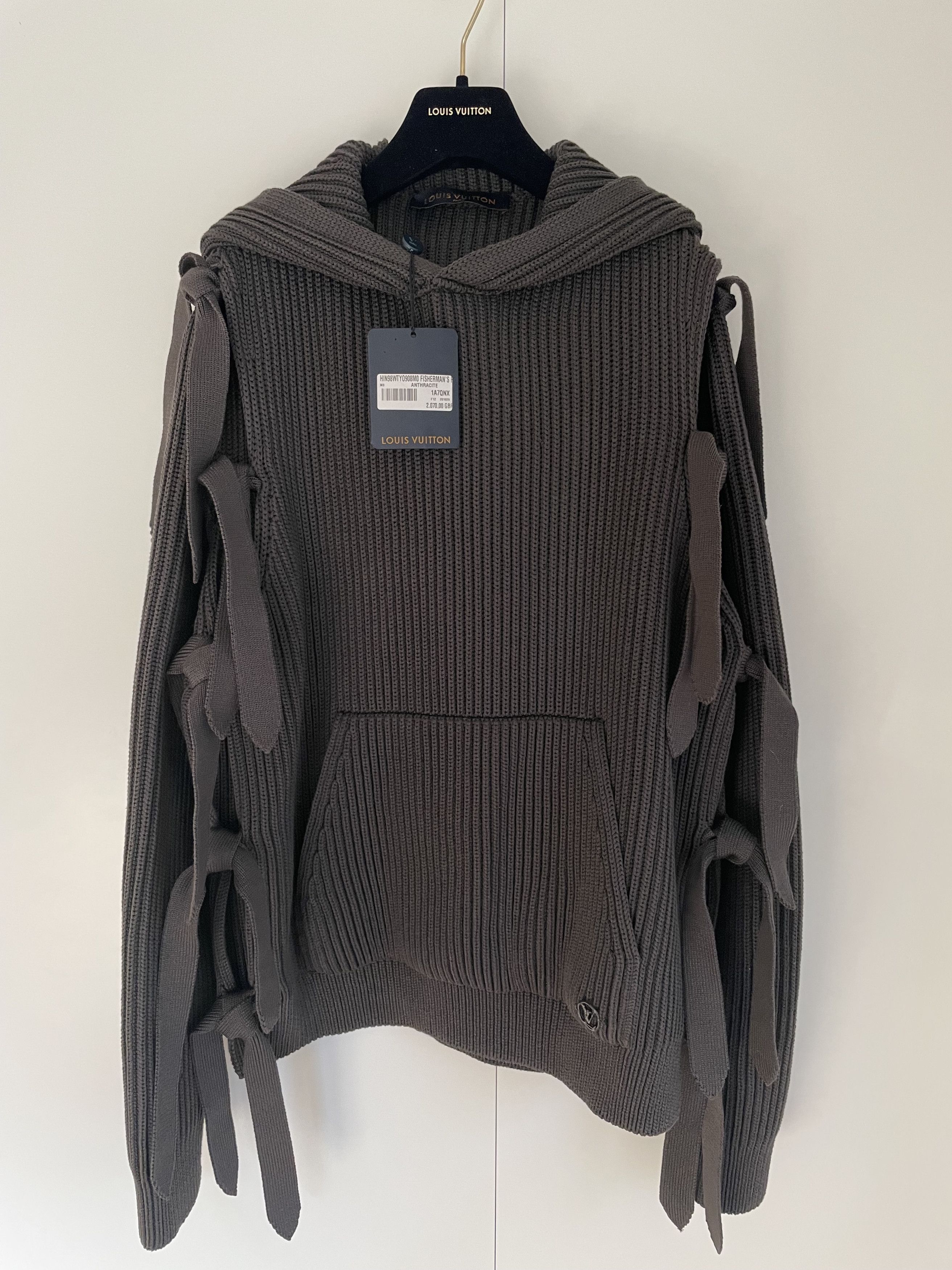 Louis Vuitton Louis Vuitton × Virgil Abloh - Detachable ties hoodie Size US M / EU 48-50 / 2 - 3 Thumbnail