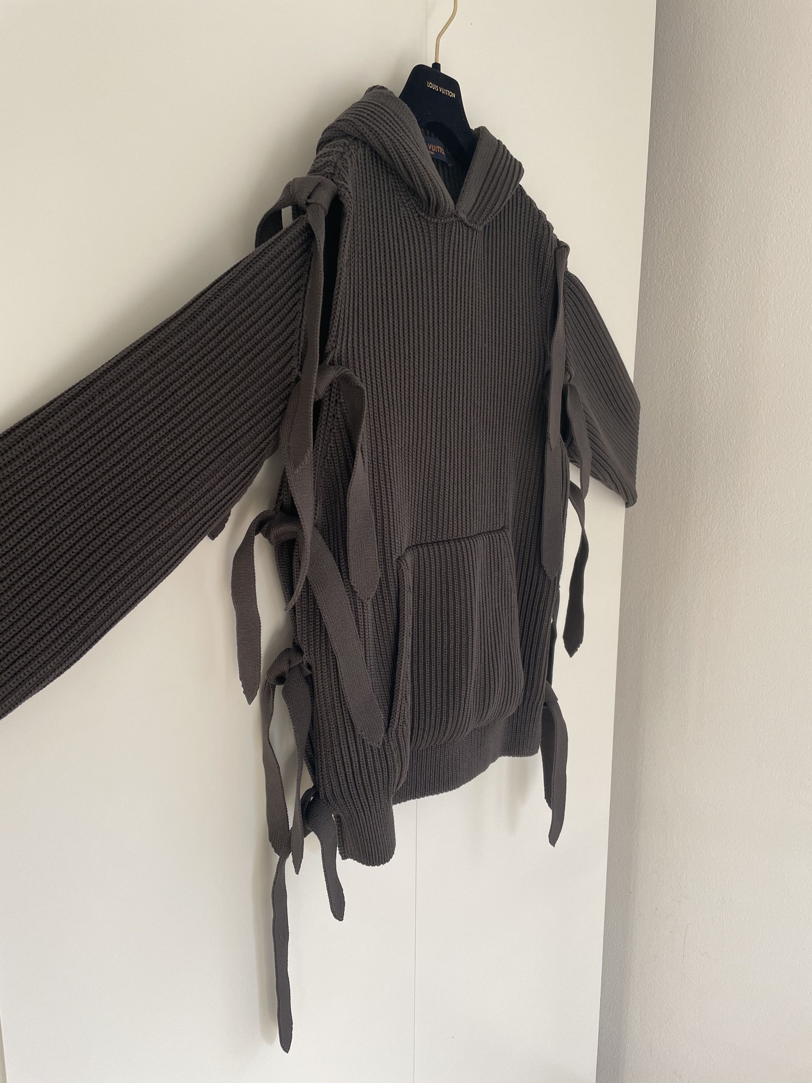Louis Vuitton Louis Vuitton × Virgil Abloh - Detachable ties hoodie Size US M / EU 48-50 / 2 - 2 Thumbnail