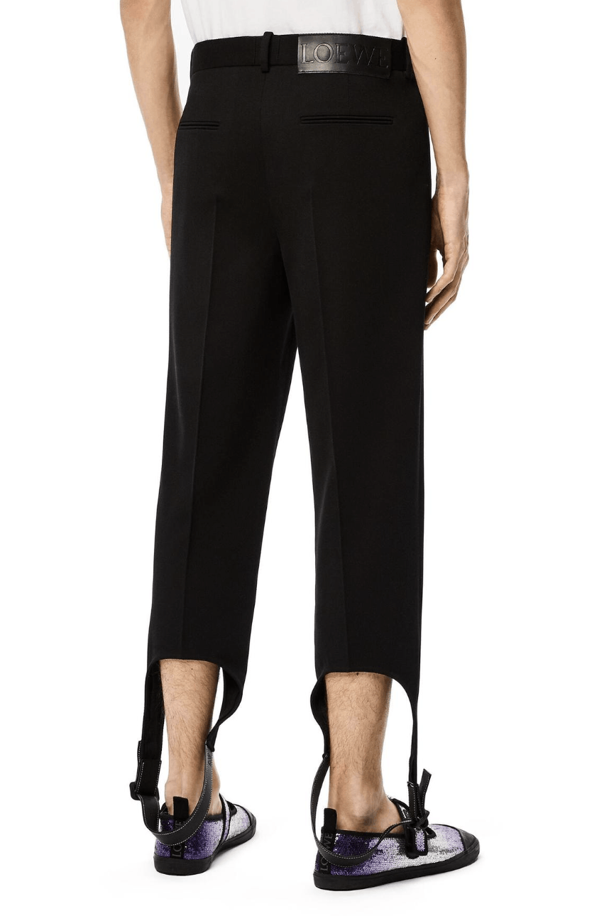 Loewe LEATHER STIRRUP STRAP TROUSER Size US 30 / EU 46 - 9 Thumbnail