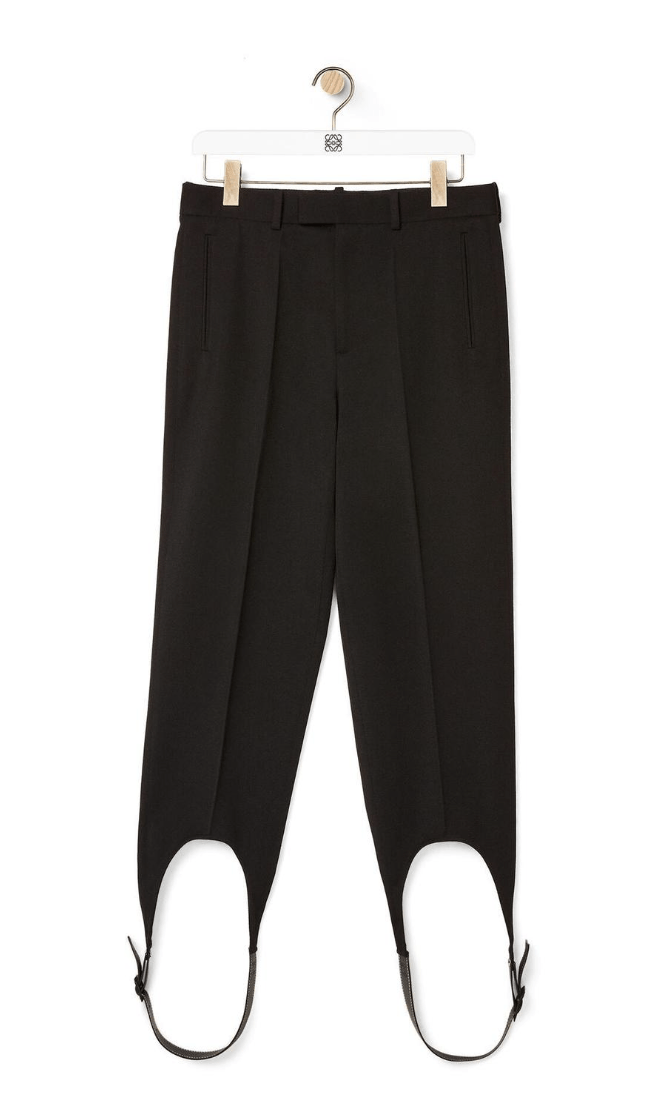 Loewe LEATHER STIRRUP STRAP TROUSER Size US 30 / EU 46 - 12 Thumbnail