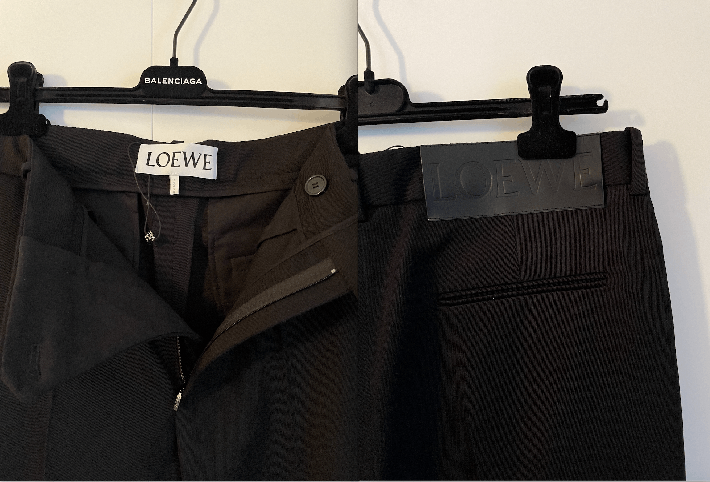 Loewe LEATHER STIRRUP STRAP TROUSER Size US 30 / EU 46 - 10 Thumbnail