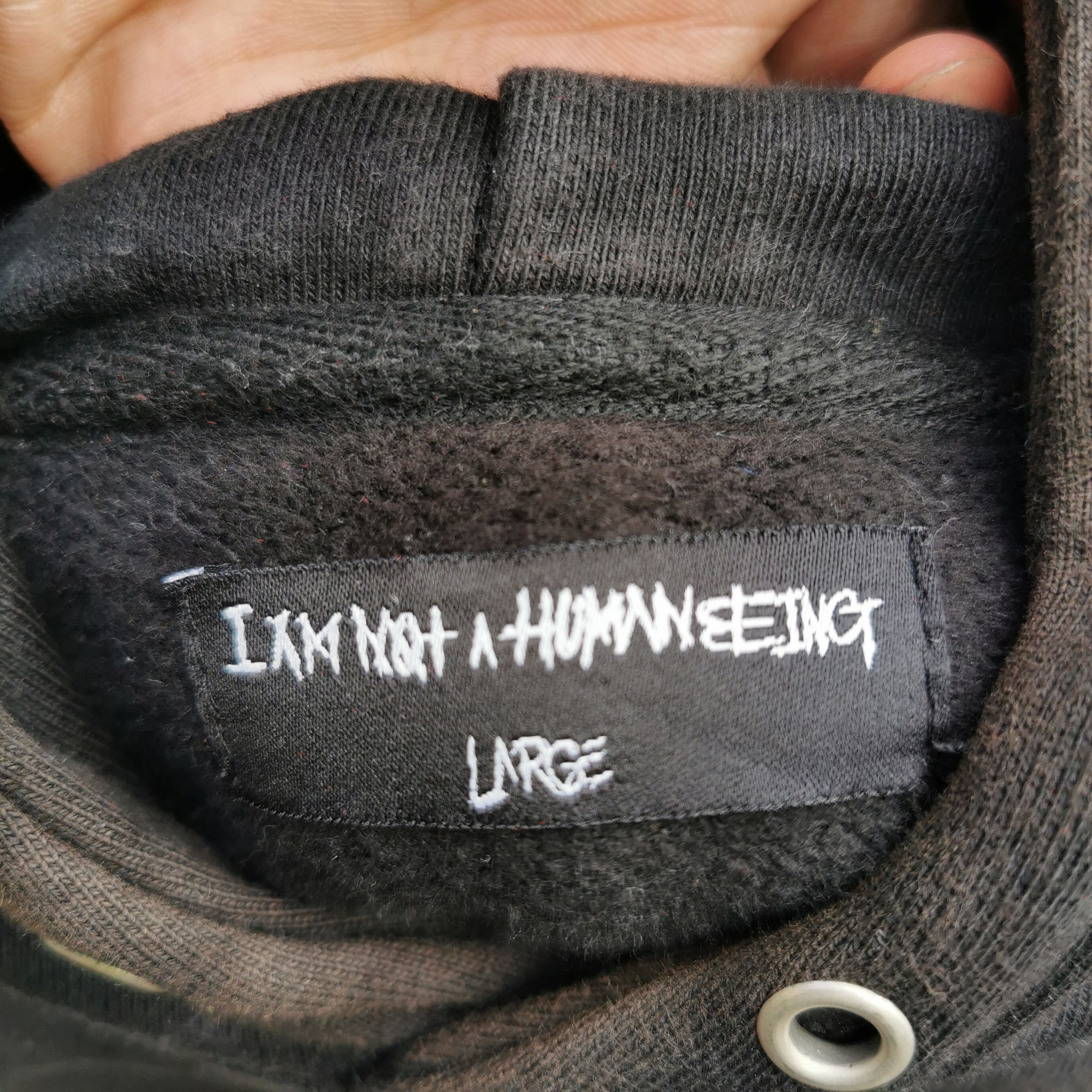 I Am Not A Human Being × Vintage Hoodies I am not a human BEING (THE LEGENDARY OUT) Size US L / EU 52-54 / 3 - 8 Thumbnail