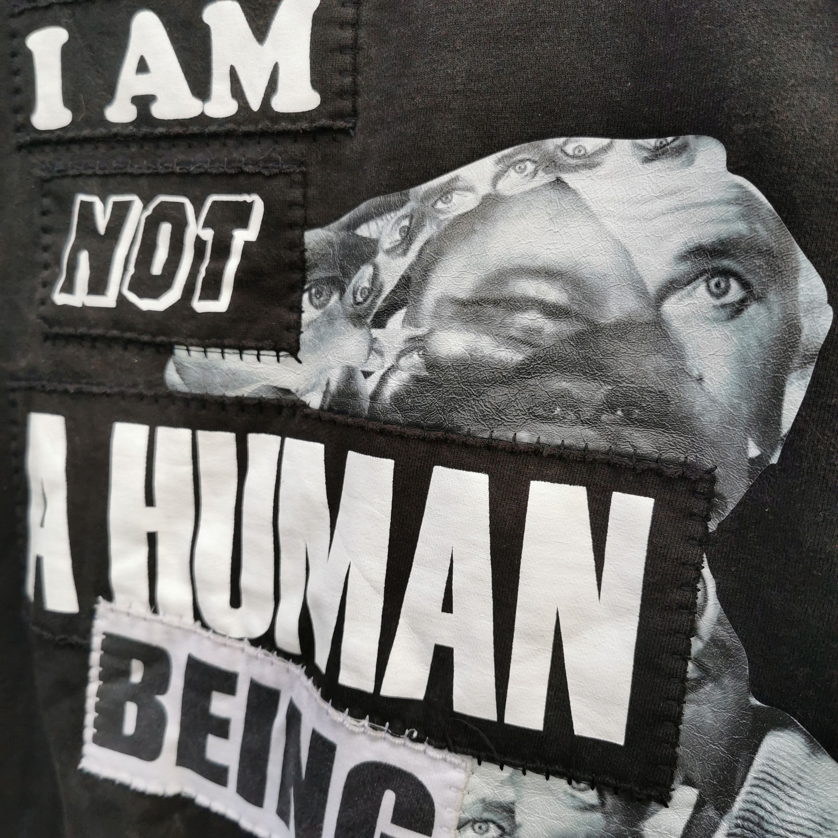 I Am Not A Human Being × Vintage Hoodies I am not a human BEING (THE LEGENDARY OUT) Size US L / EU 52-54 / 3 - 3 Thumbnail