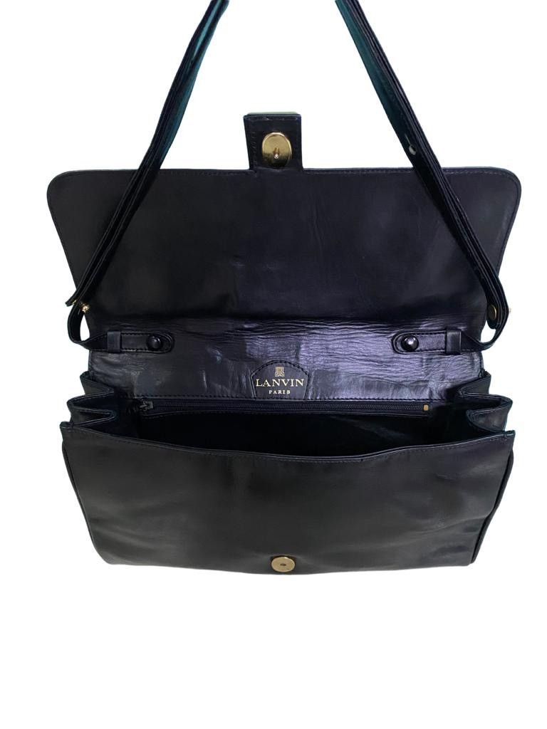 Vintage VINTAGE LANVIN SHOULDER BAG Size ONE SIZE - 5 Thumbnail