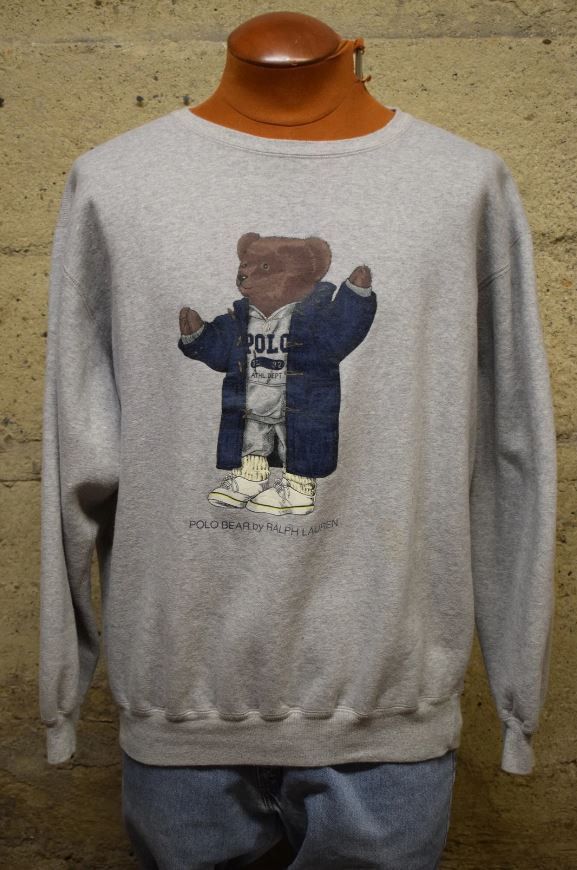 Polo Ralph Lauren Vintage Polo Ralph Lauren Grandpa Bear Sweatshirt Large Size US L / EU 52-54 / 3 - 1 Thumbnail