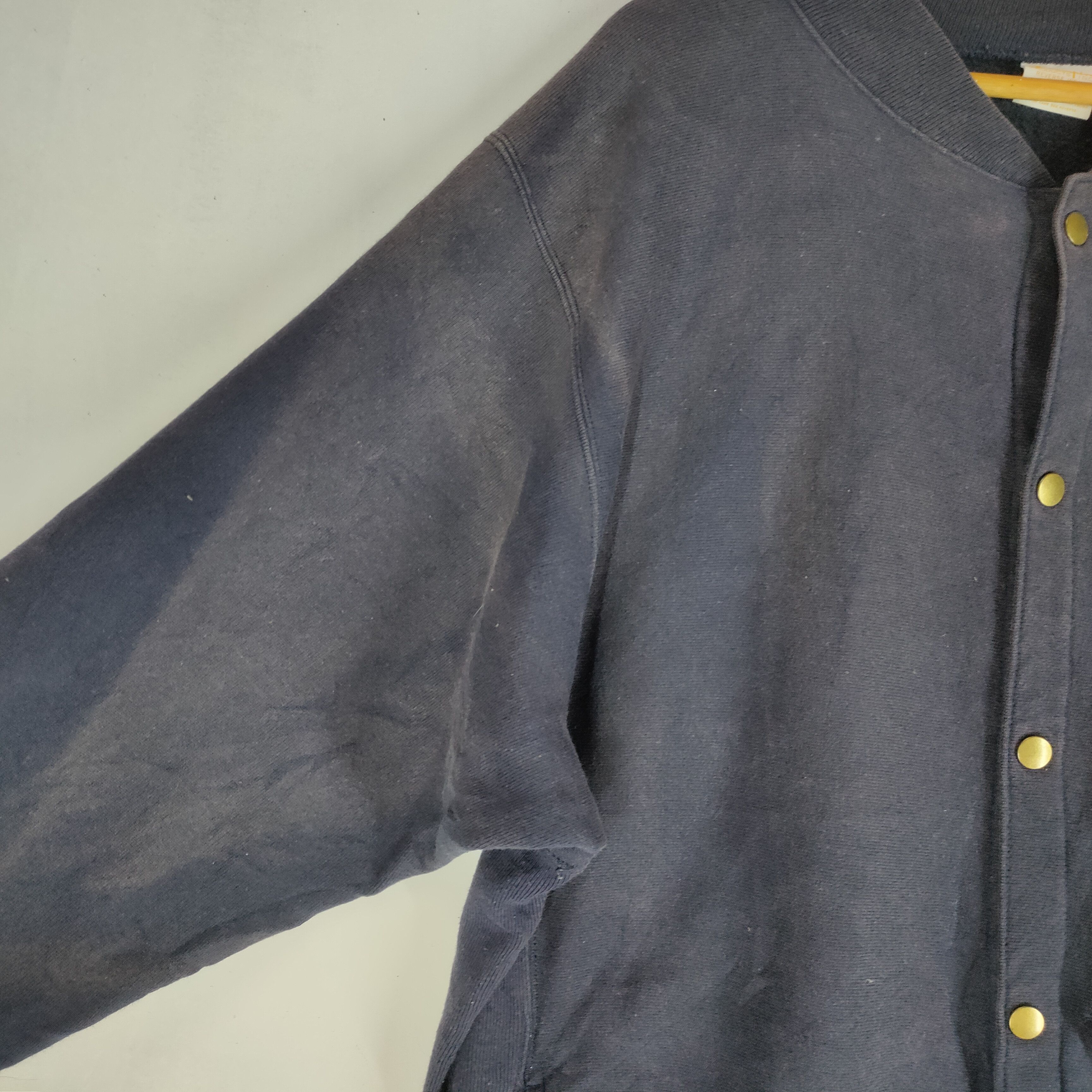Champion Vintage CHAMPION REVERSE WEAVE USA FUll Button Sweatshirt Size US XL / EU 56 / 4 - 4 Thumbnail