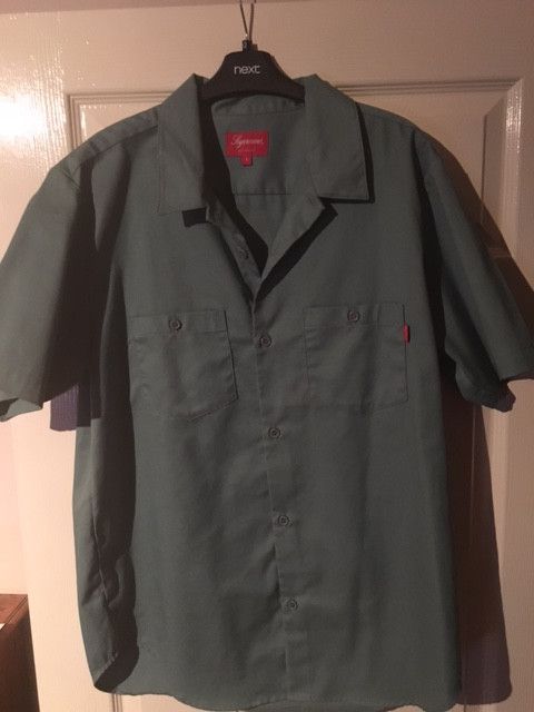 Supreme Supreme Michael Jackson Work Shirt | Grailed