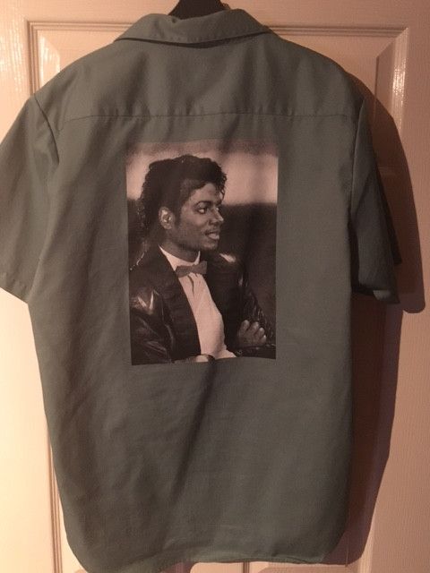 Supreme Supreme Michael Jackson Work Shirt | Grailed