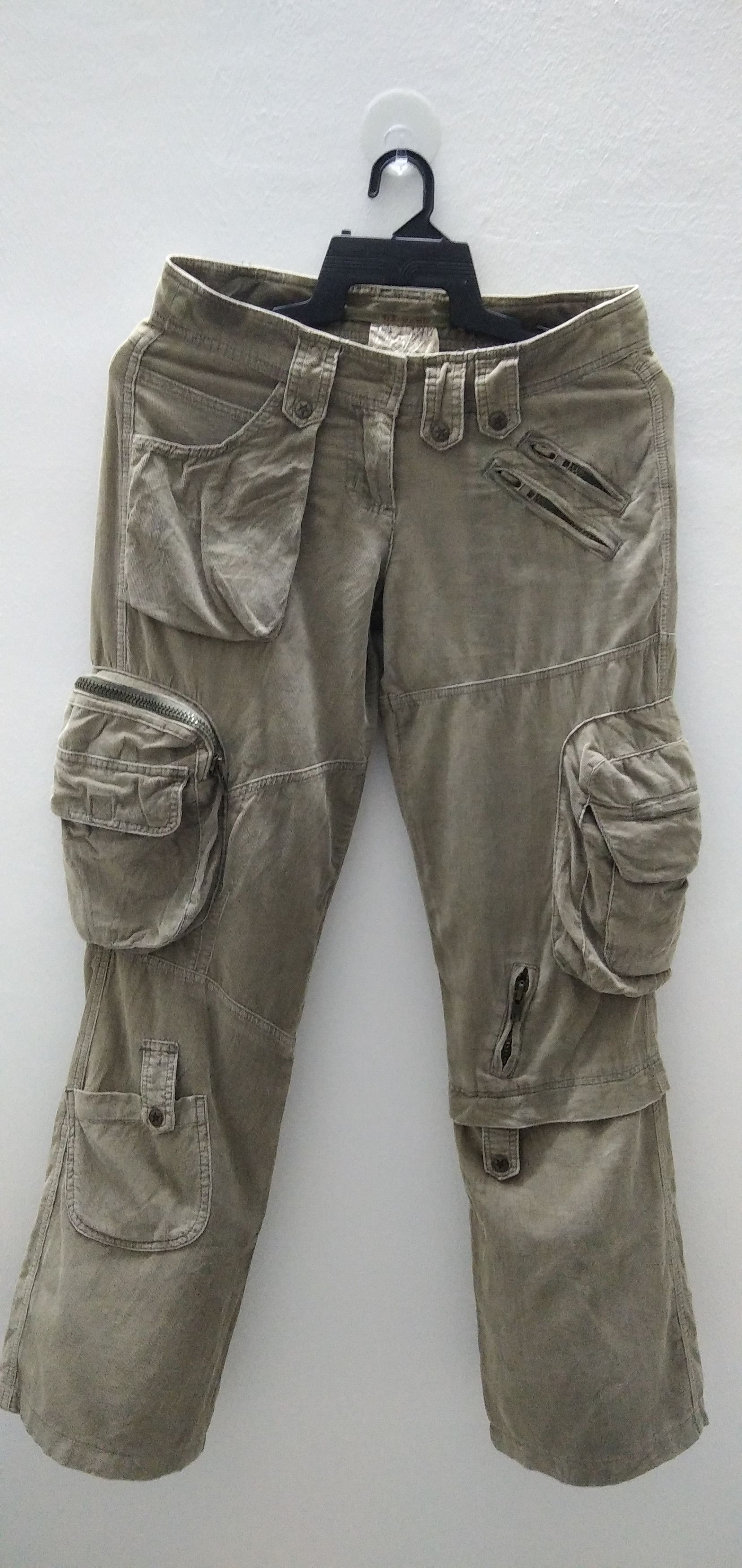 Japanese Brand × Vintage Vintage Japanese Multi Pocket Utility Courdory Pants Size US 30 / EU 46 - 5 Thumbnail