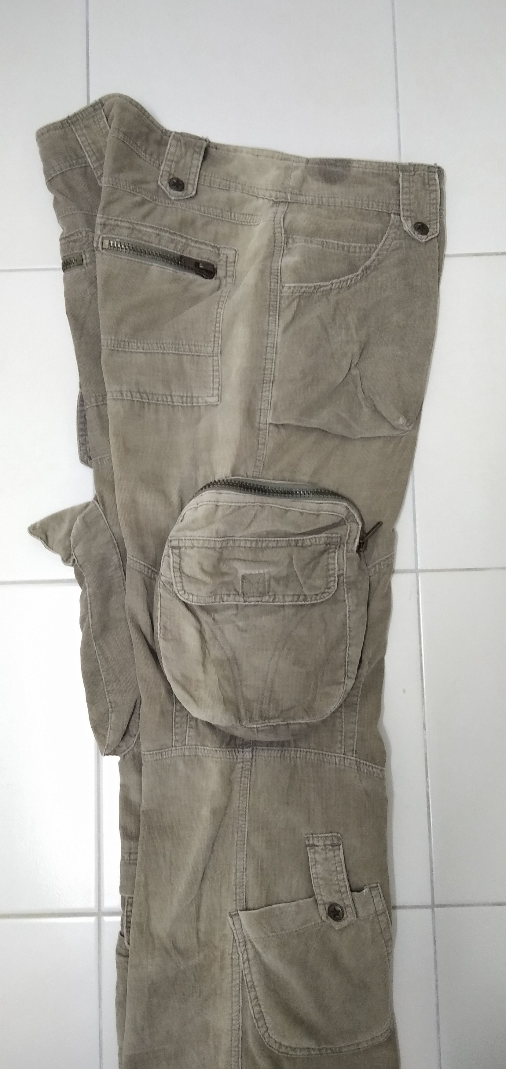 Japanese Brand × Vintage Vintage Japanese Multi Pocket Utility Courdory Pants Size US 30 / EU 46 - 10 Thumbnail