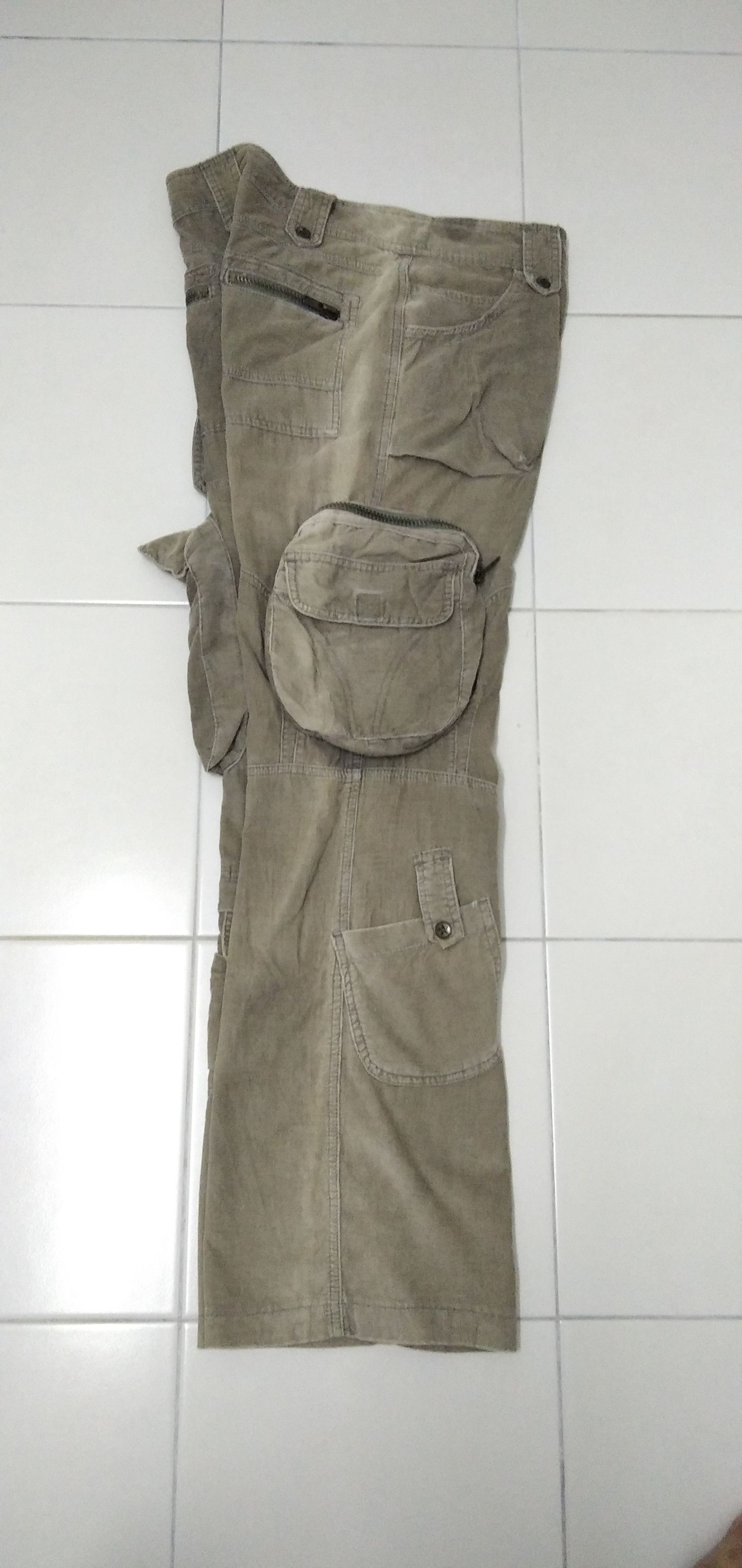 Japanese Brand × Vintage Vintage Japanese Multi Pocket Utility Courdory Pants Size US 30 / EU 46 - 9 Thumbnail