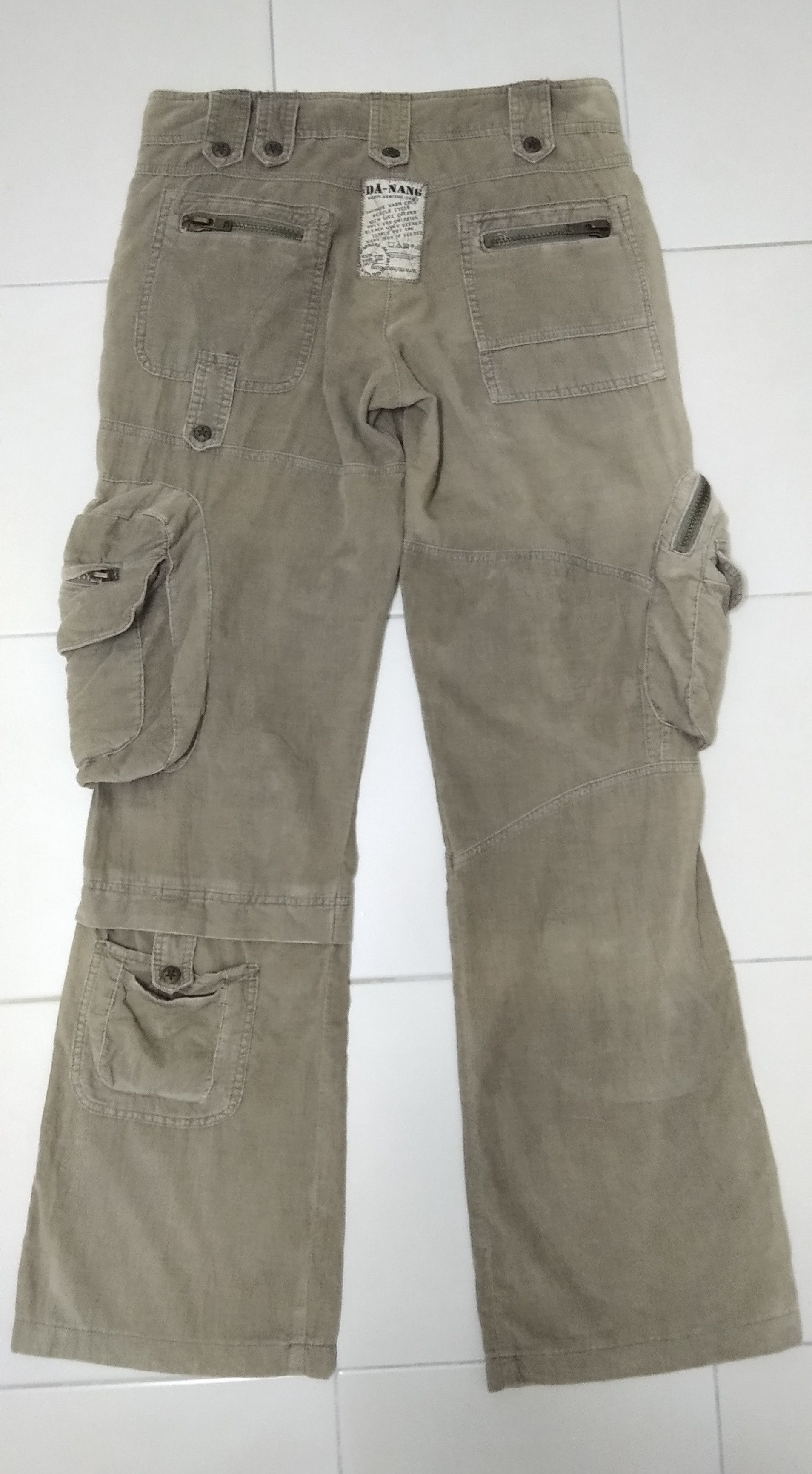 Japanese Brand × Vintage Vintage Japanese Multi Pocket Utility Courdory Pants Size US 30 / EU 46 - 4 Thumbnail