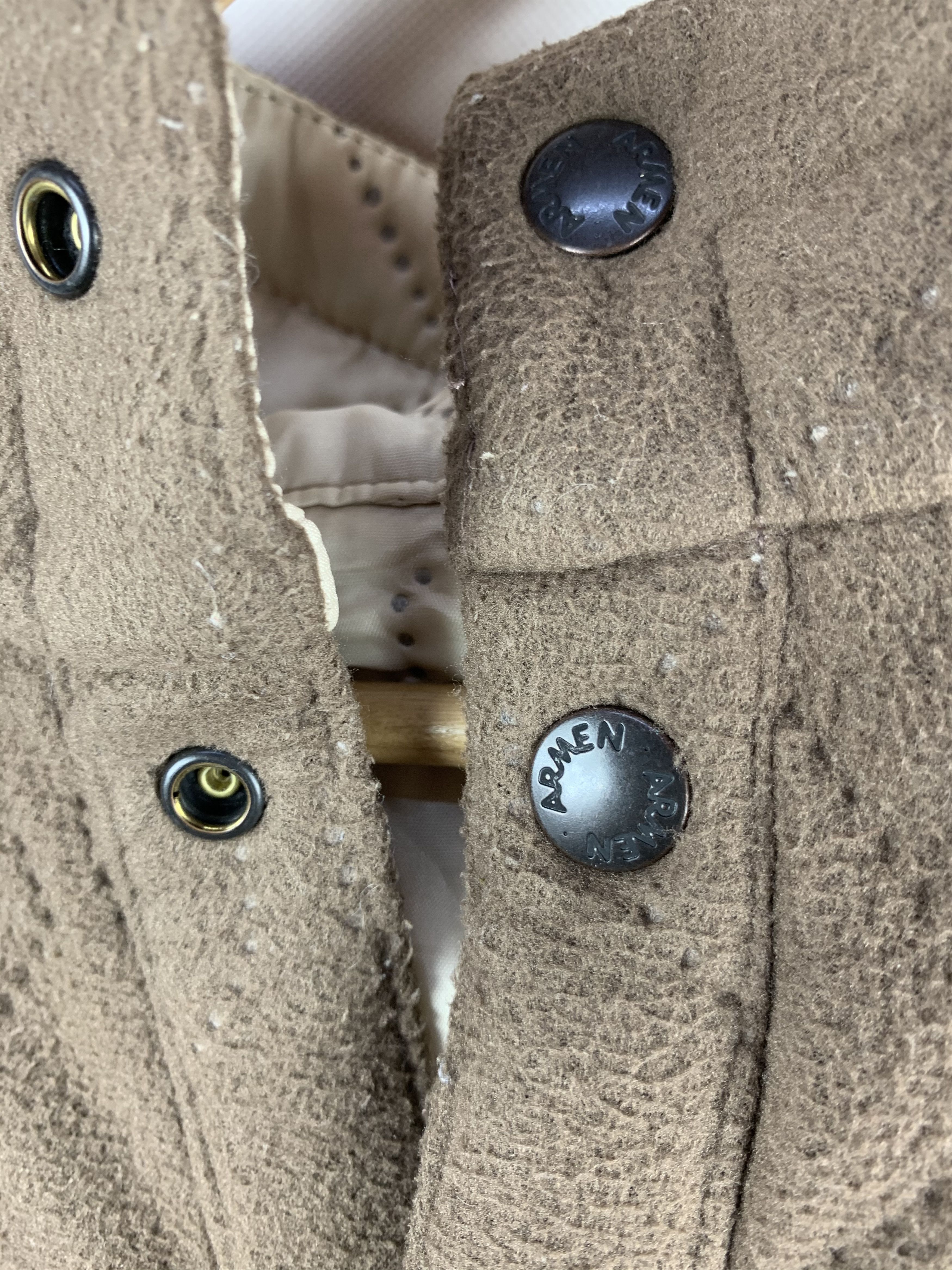 Japanese Brand 🔥Armen France Reversible Quilted Hoodie Vest Jacket Size US XS / EU 42 / 0 - 8 Thumbnail