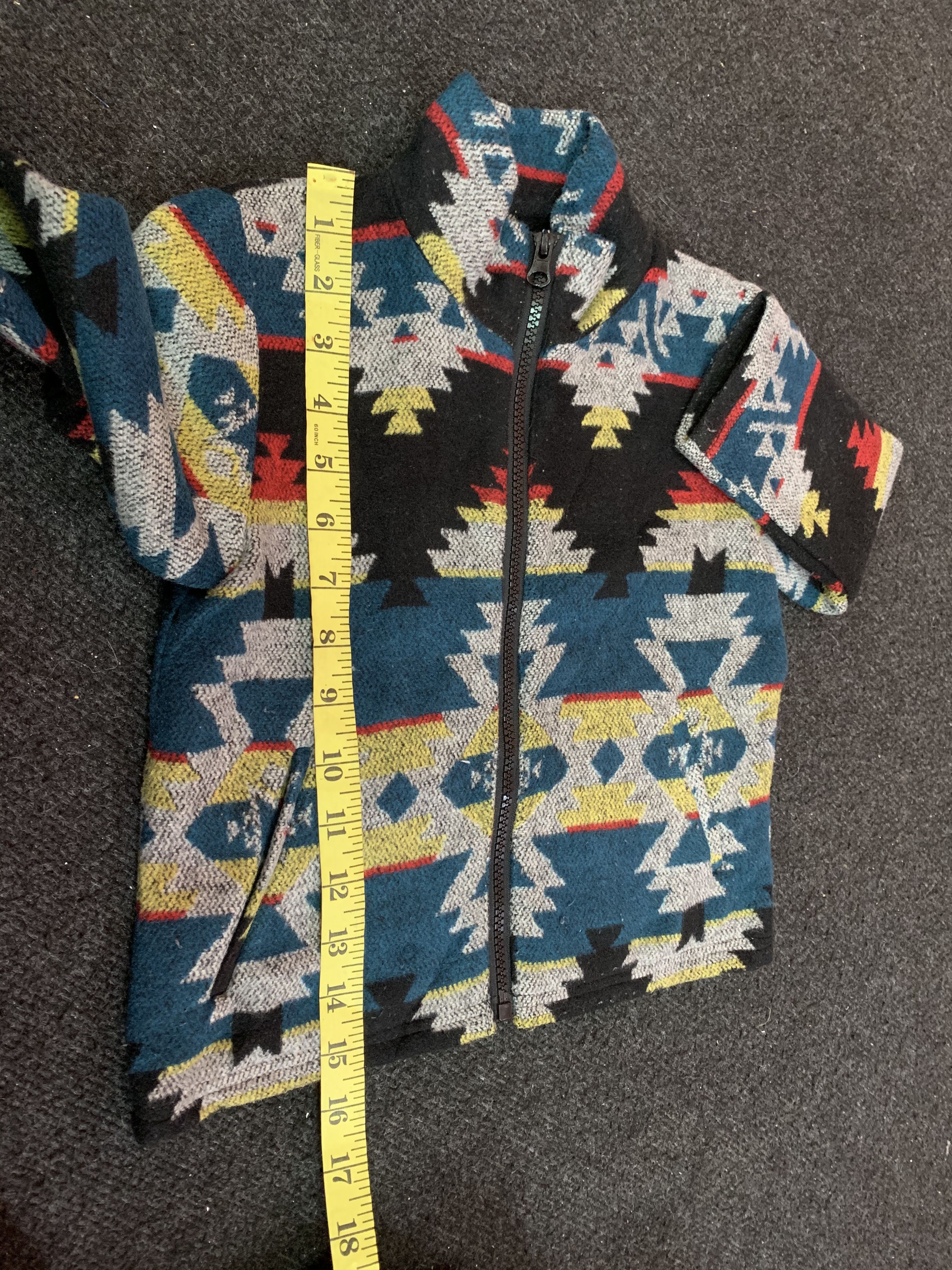 Vintage 🔥Navajo Aztec Natives Jacket for Kids Size US XXS / EU 40 - 9 Thumbnail