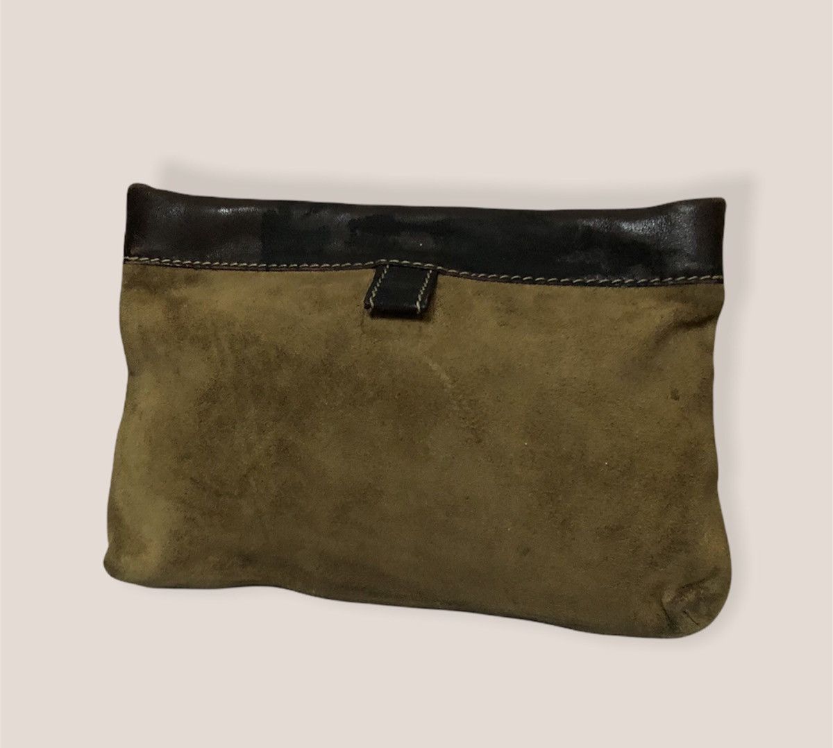 Loewe Vintage Full Leather Loewe Clutch Bag Size ONE SIZE - 3 Thumbnail