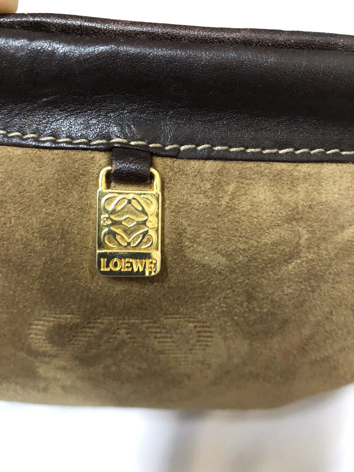 Loewe Vintage Full Leather Loewe Clutch Bag Size ONE SIZE - 15 Thumbnail