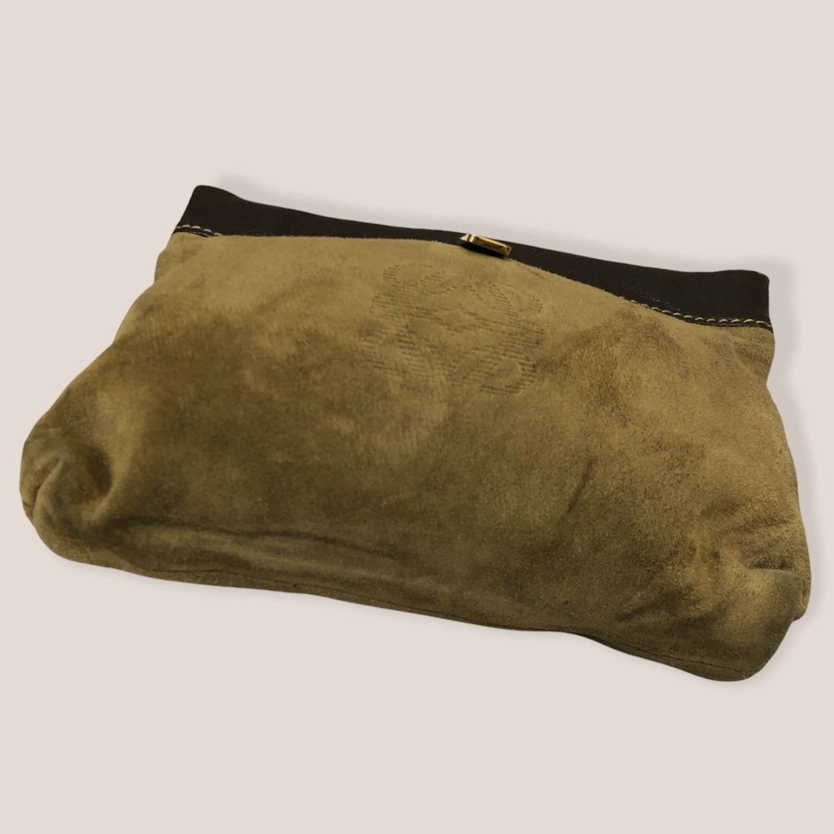 Loewe Vintage Full Leather Loewe Clutch Bag Size ONE SIZE - 10 Thumbnail