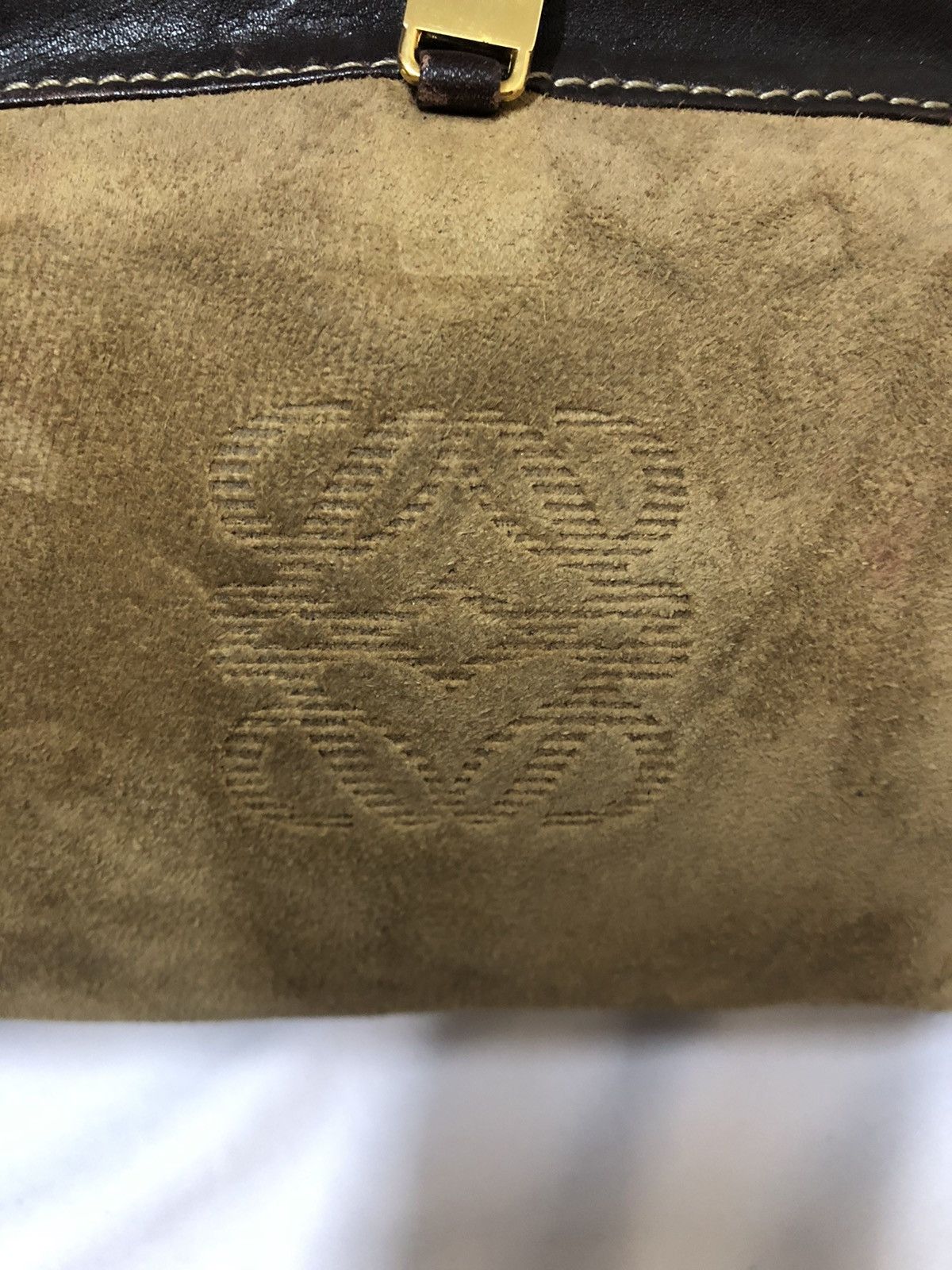 Loewe Vintage Full Leather Loewe Clutch Bag Size ONE SIZE - 16 Thumbnail