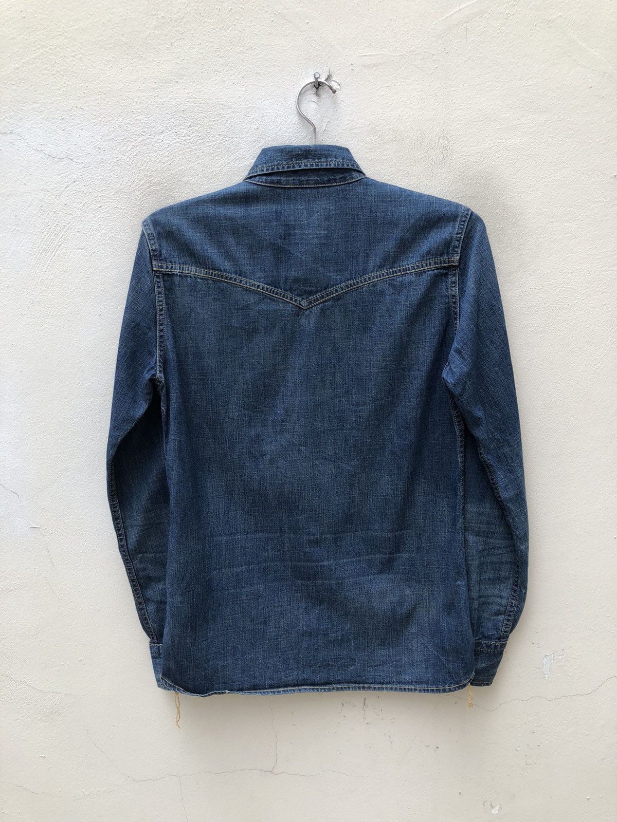 Remi Relief Remi Relief Japan The Golden State Denim Western Shirt Size US S / EU 44-46 / 1 - 13 Thumbnail