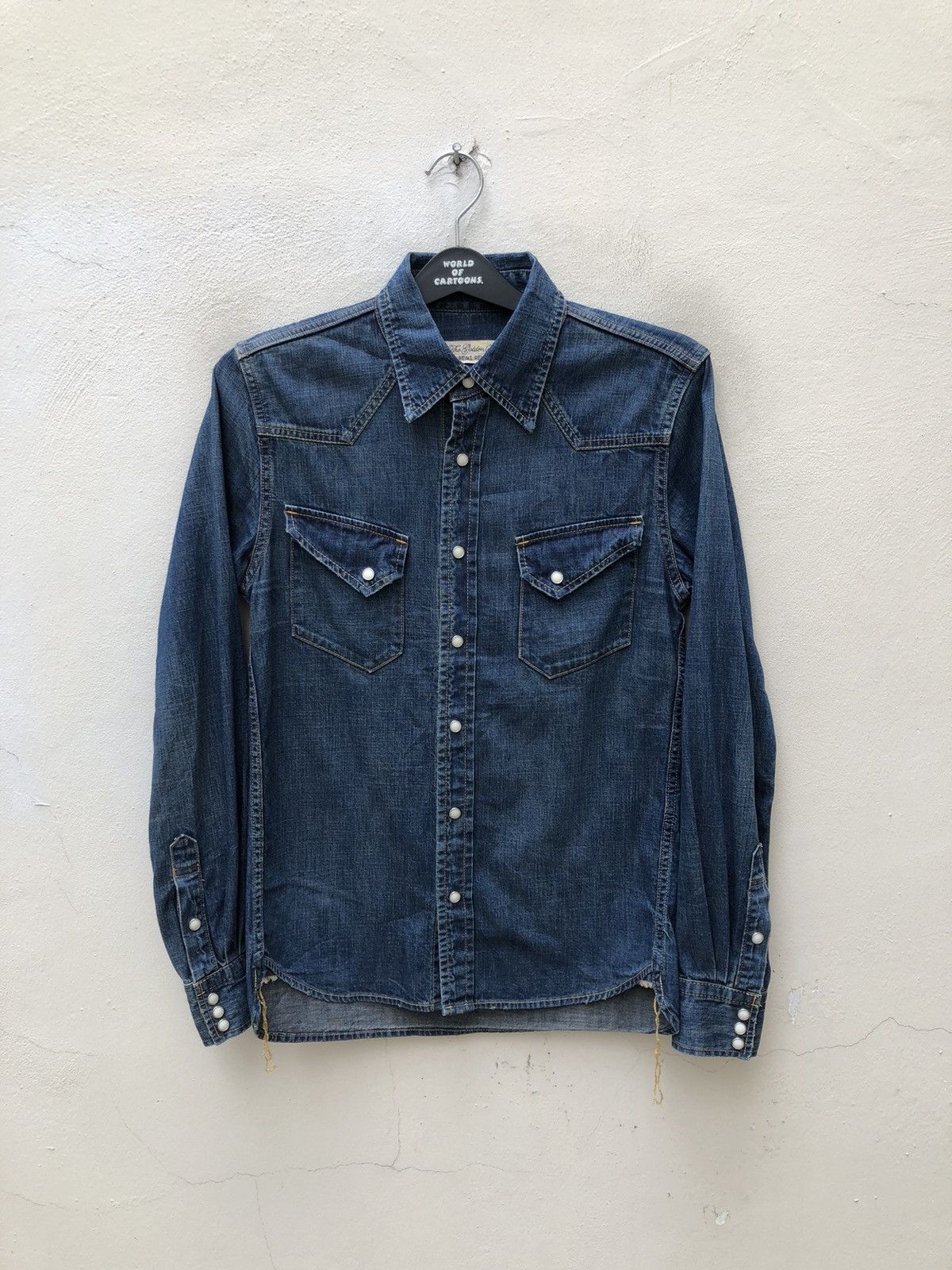 Remi Relief Remi Relief Japan The Golden State Denim Western Shirt Size US S / EU 44-46 / 1 - 6 Thumbnail