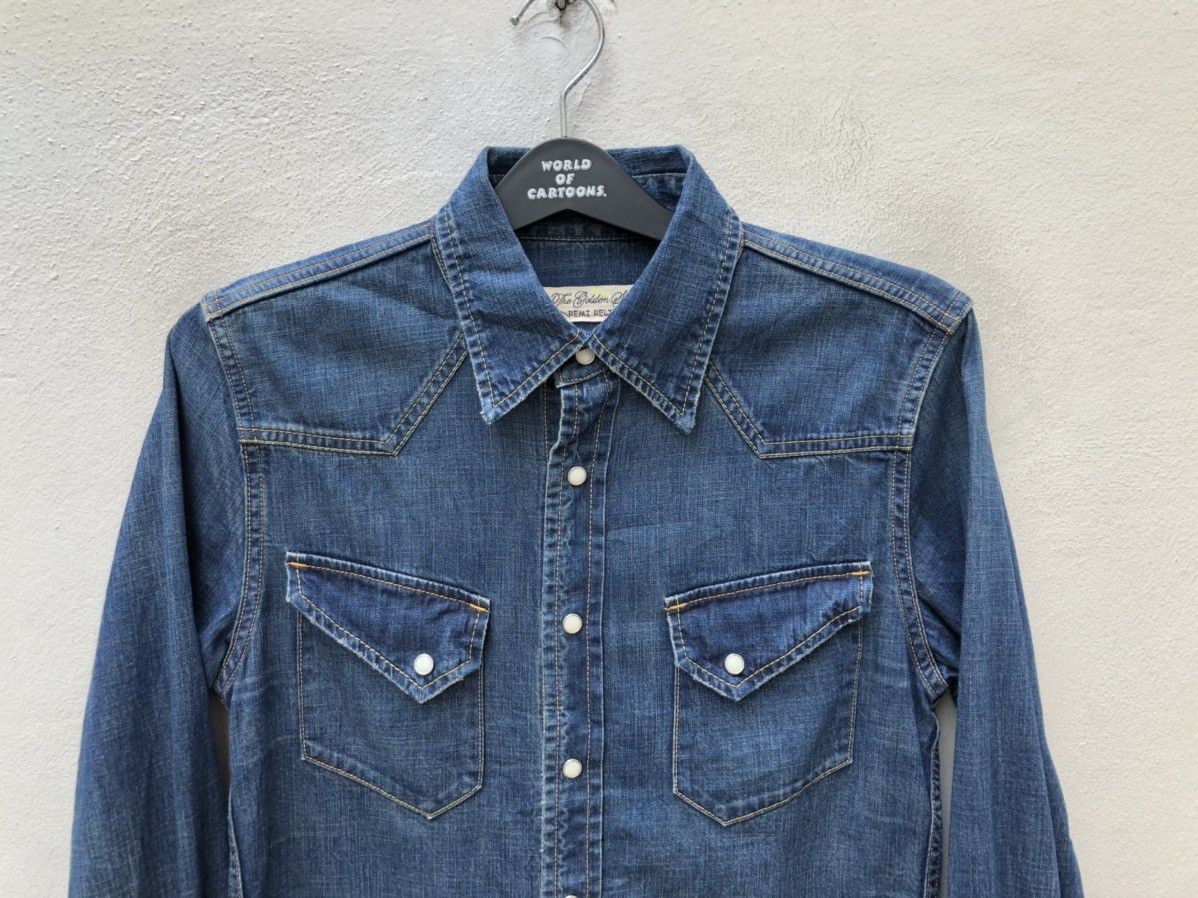 Remi Relief Remi Relief Japan The Golden State Denim Western Shirt Size US S / EU 44-46 / 1 - 7 Thumbnail