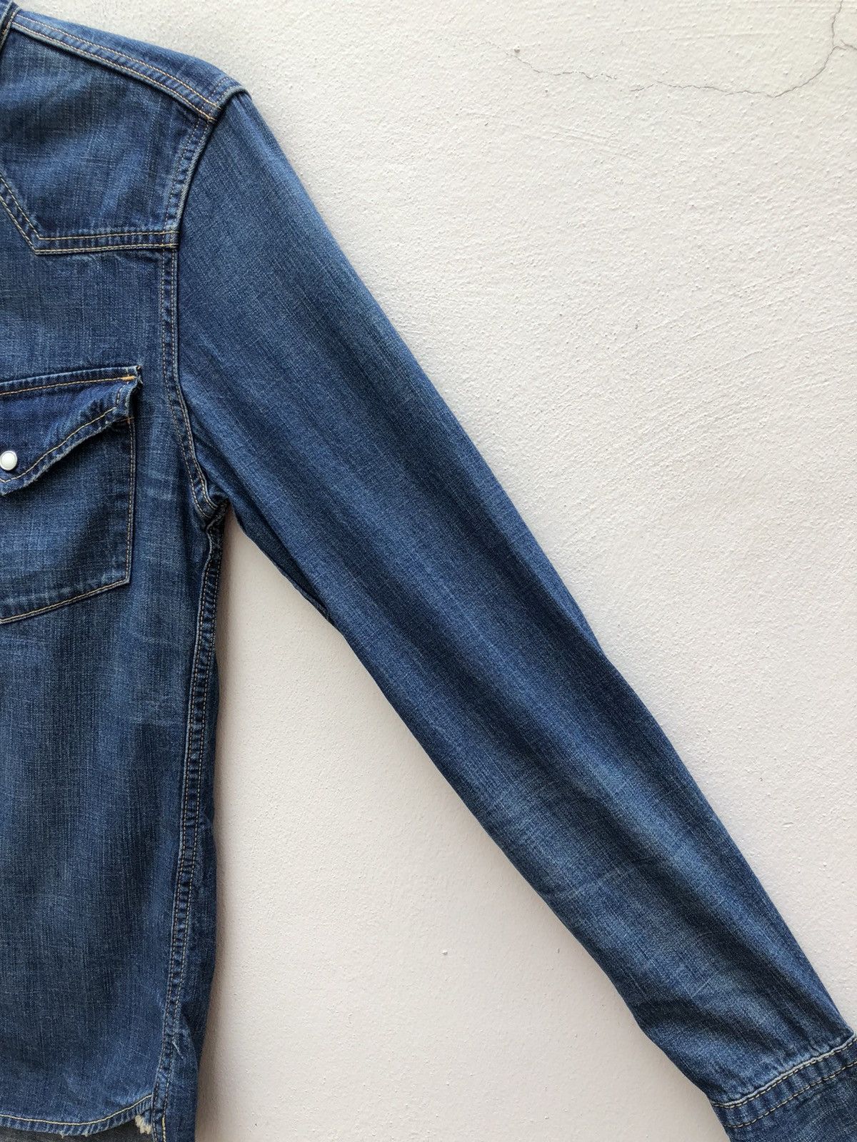 Remi Relief Remi Relief Japan The Golden State Denim Western Shirt Size US S / EU 44-46 / 1 - 10 Thumbnail