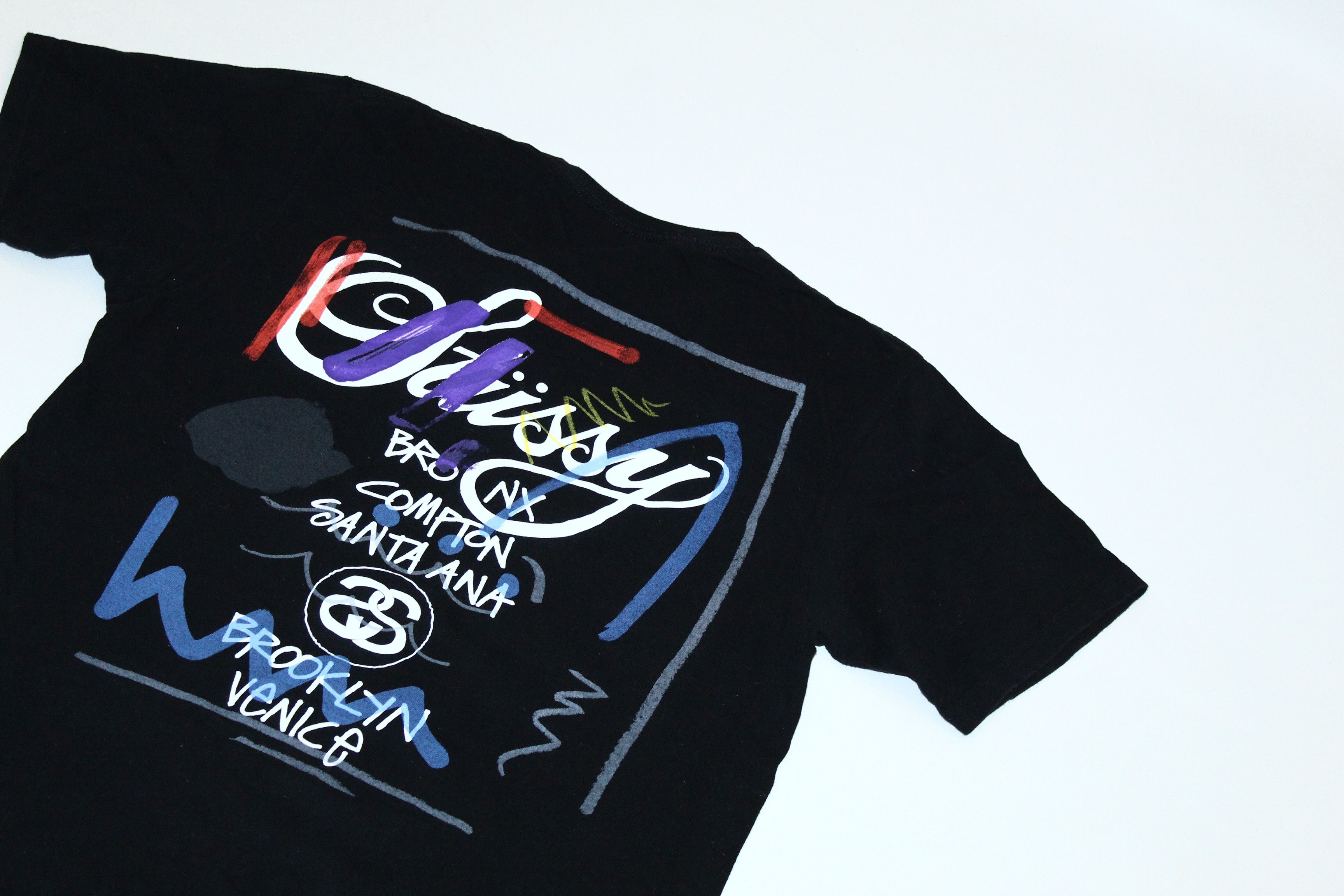 Stussy Y2K💥'00 Stussy World Tour Graphic OG T-shirt Size US M / EU 48-50 / 2 - 7 Thumbnail