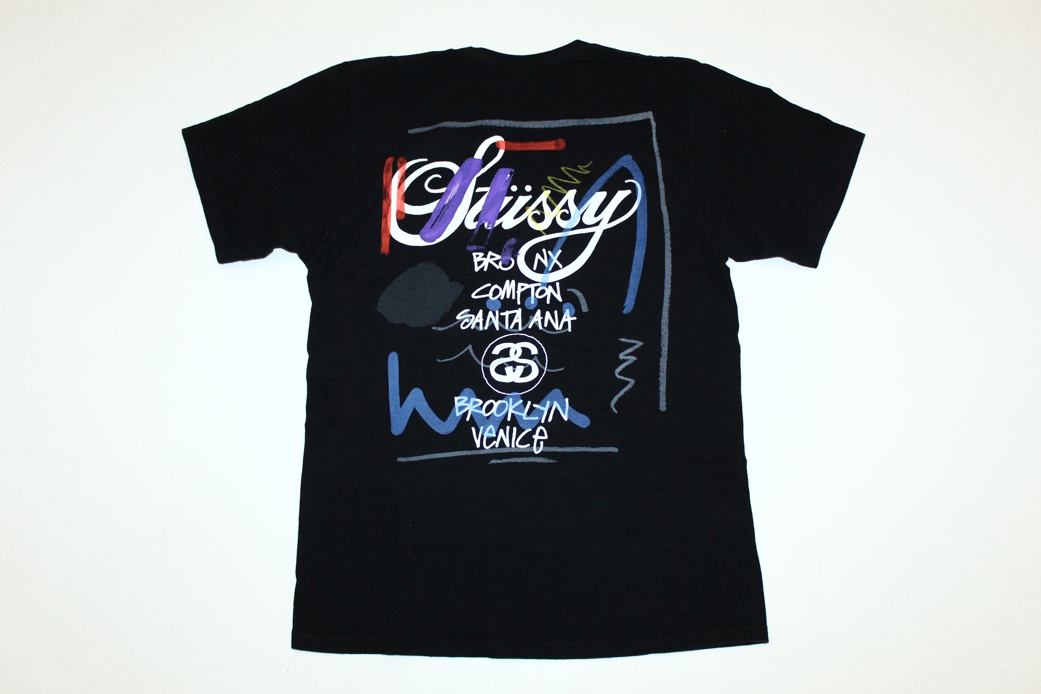Stussy Y2K💥'00 Stussy World Tour Graphic OG T-shirt Size US M / EU 48-50 / 2 - 6 Thumbnail