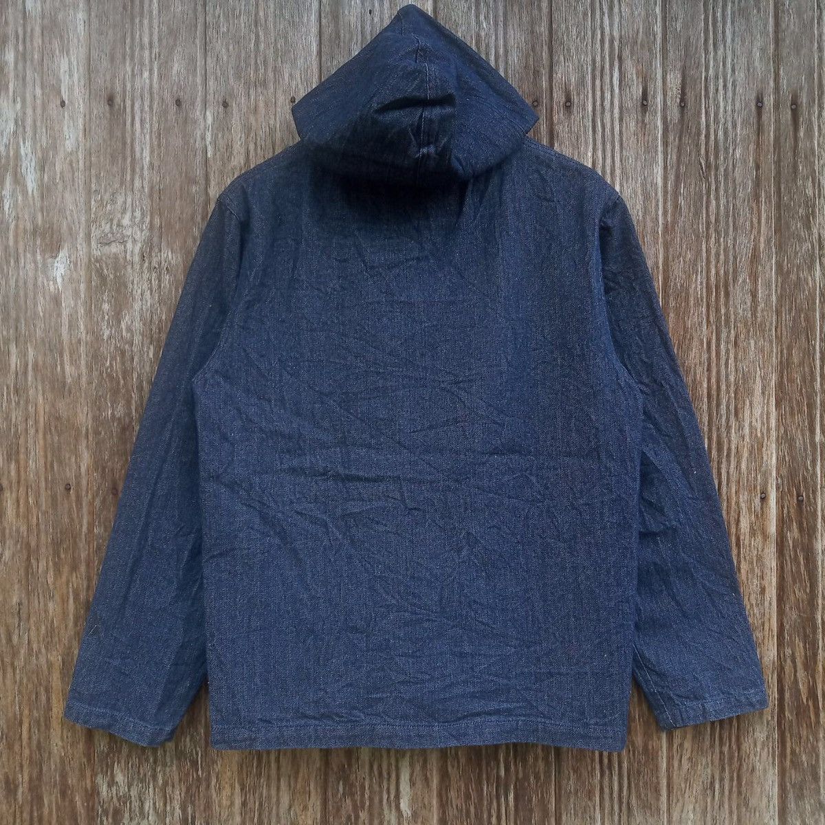 Other Rare!! Unbranded Denim Jacket Hoodie Colourful Button Funky Size US M / EU 48-50 / 2 - 2 Thumbnail