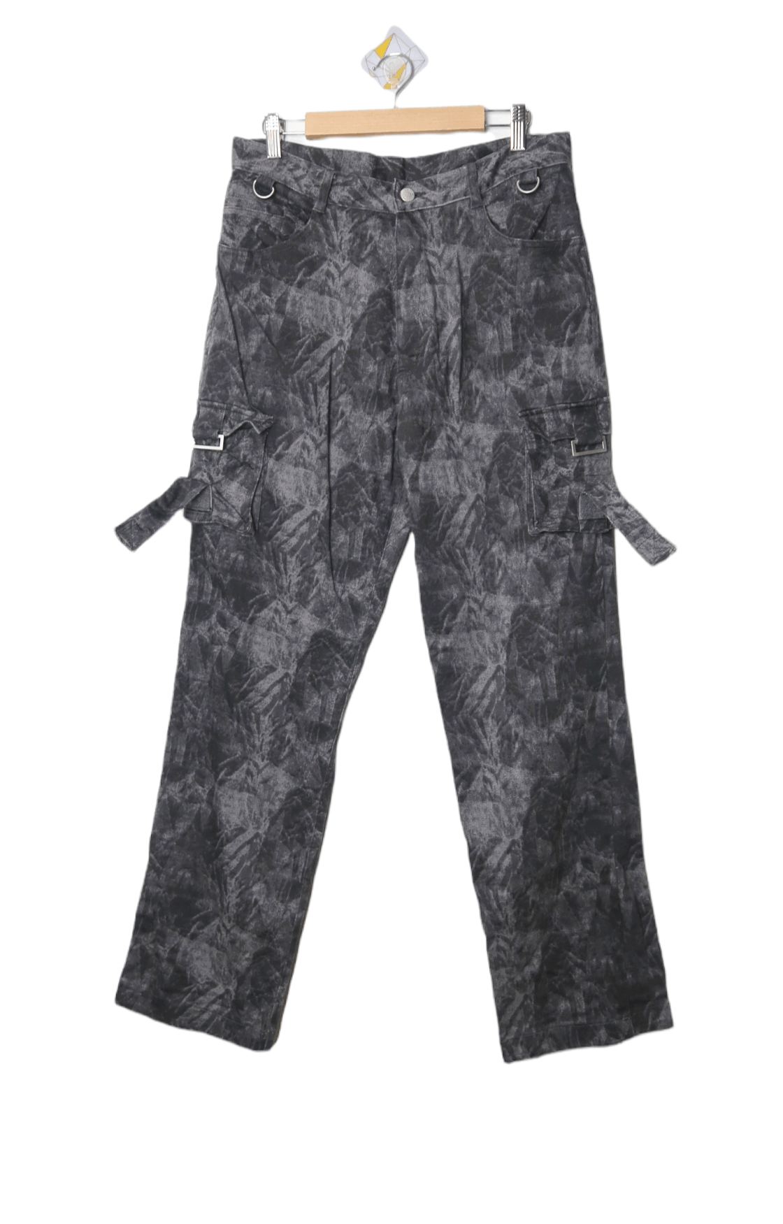 Japanese Brand Japan Slash Number Bondage Cargo Pants Size US 30 / EU 46 - 1 Thumbnail