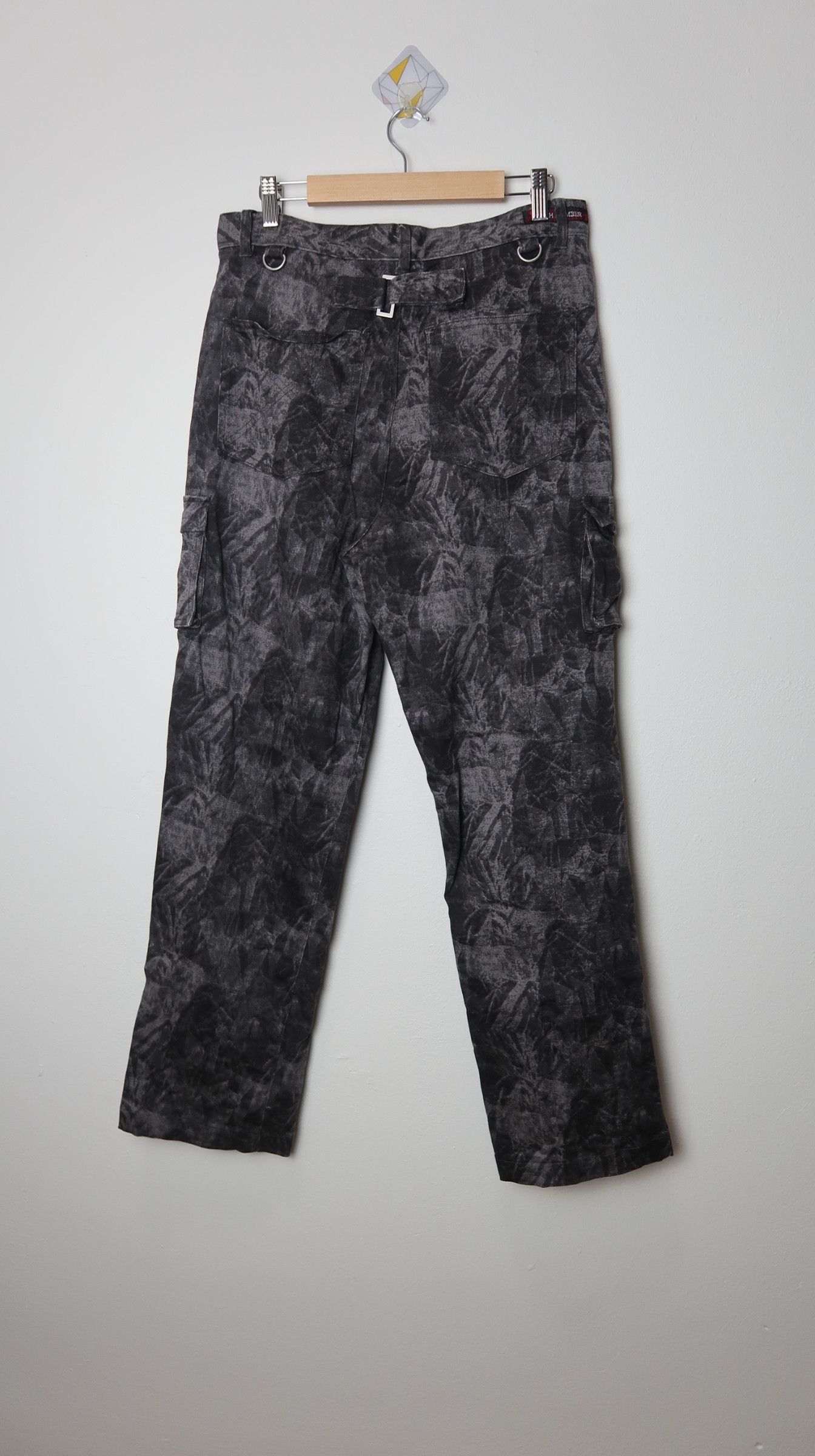 Japanese Brand Japan Slash Number Bondage Cargo Pants Size US 30 / EU 46 - 9 Thumbnail