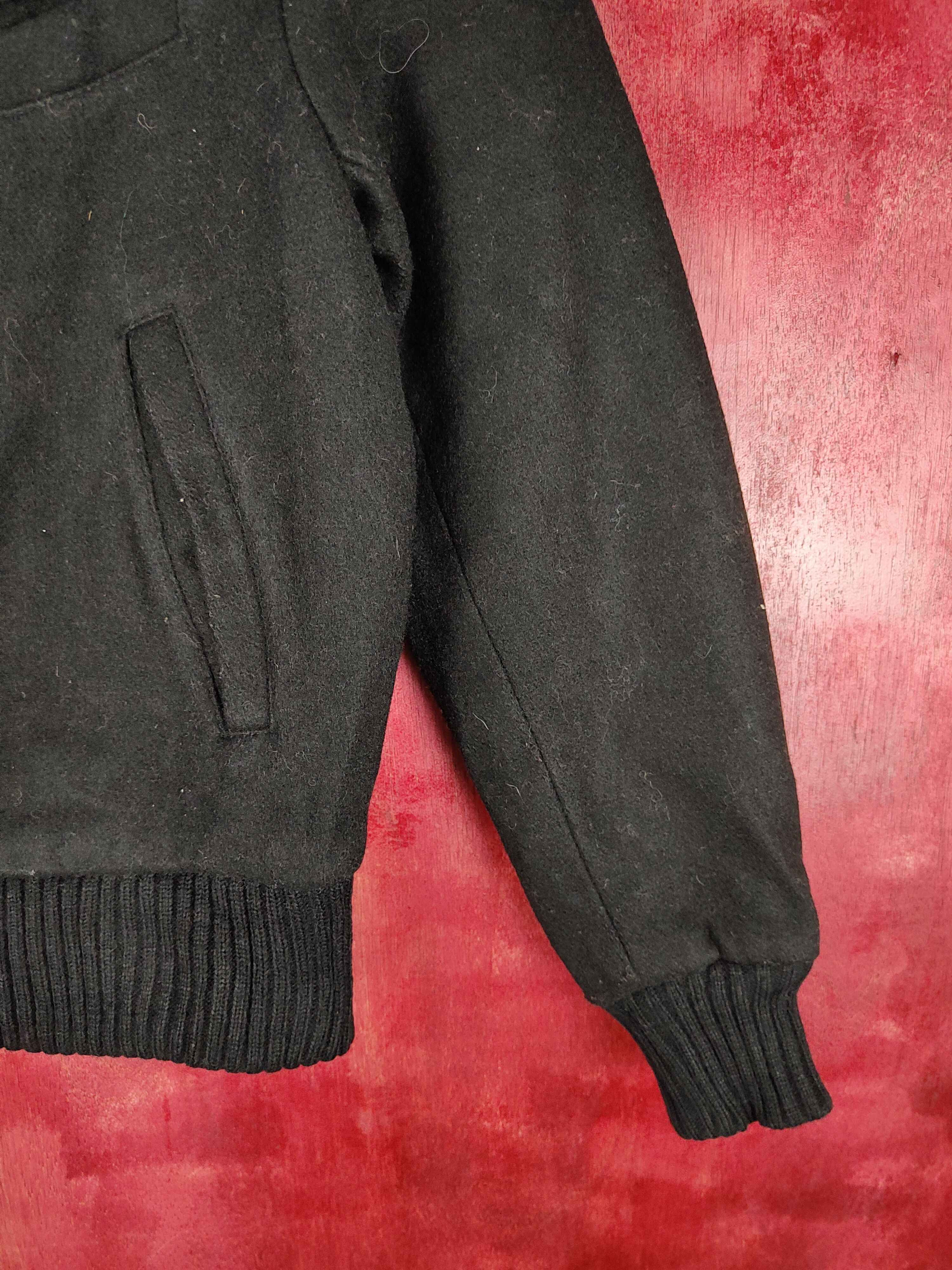 Monitaly DL Monitaly X Beams made in usa Black Sweater #4292 Size US XS / EU 42 / 0 - 4 Thumbnail
