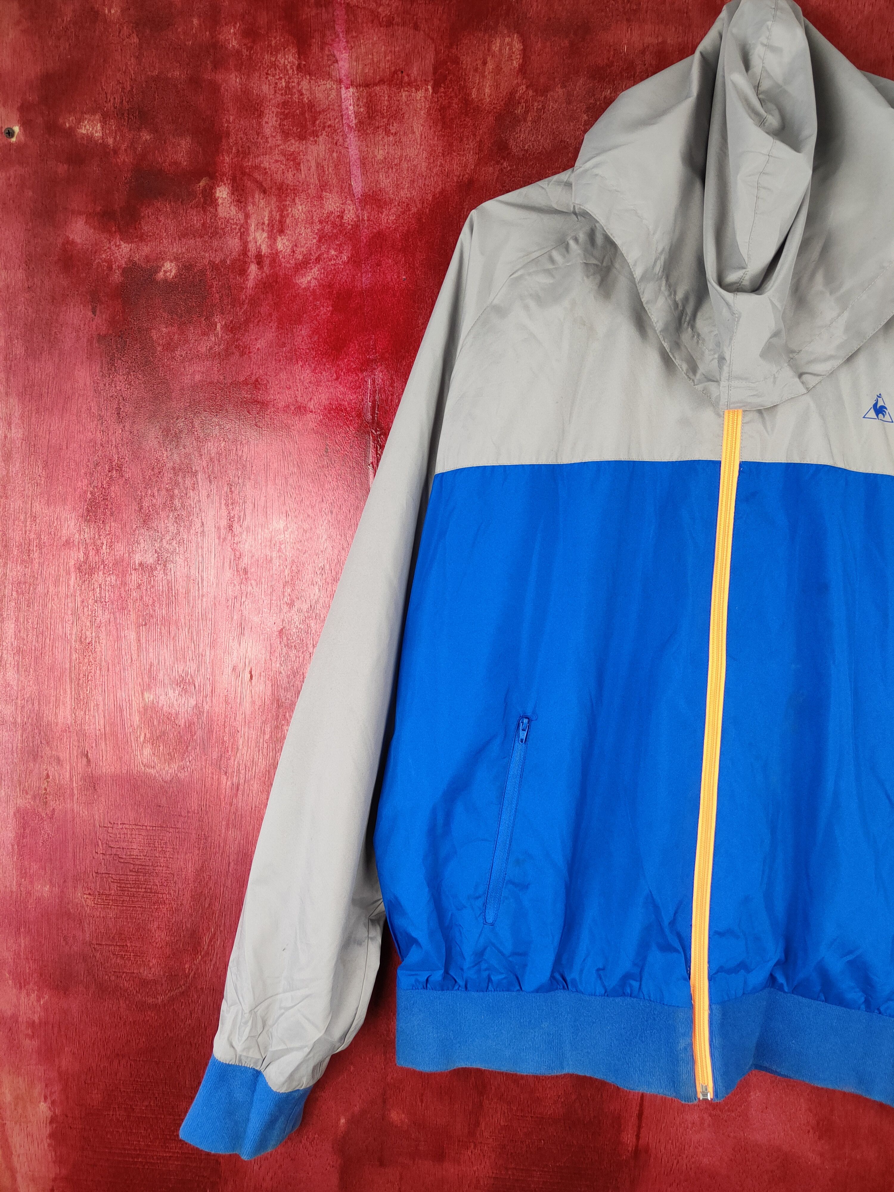 Le Coq Sportif Le Coq Sportif Gray/Blue Sweater hoodie #3252 Size US XL / EU 56 / 4 - 6 Thumbnail