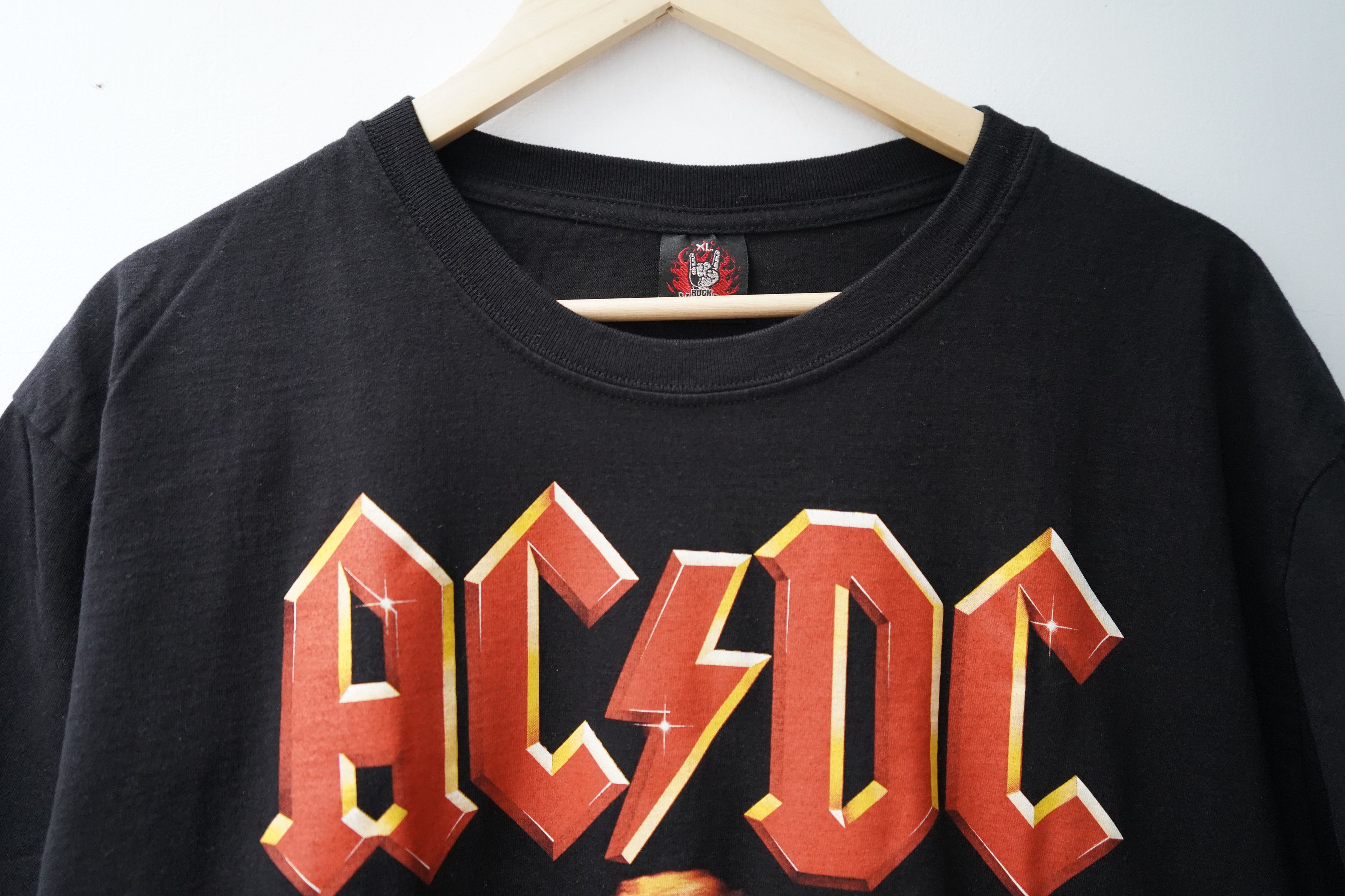 AC/DC × Band Tees RARE ACDC You Want Blood Black T Shirt Size US XL / EU 56 / 4 - 7 Thumbnail