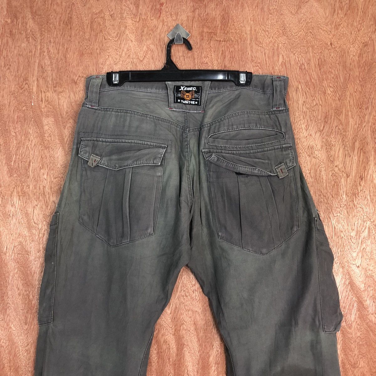 Faded Glory Xebec Twist 45 Grey Multipocket Cargo Pants #H176 Size US 32 / EU 48 - 10 Thumbnail