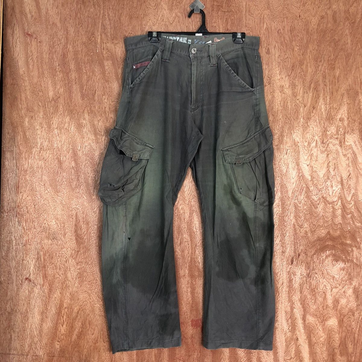 Faded Glory Xebec Twist 45 Grey Multipocket Cargo Pants #H176 Size US 32 / EU 48 - 1 Thumbnail