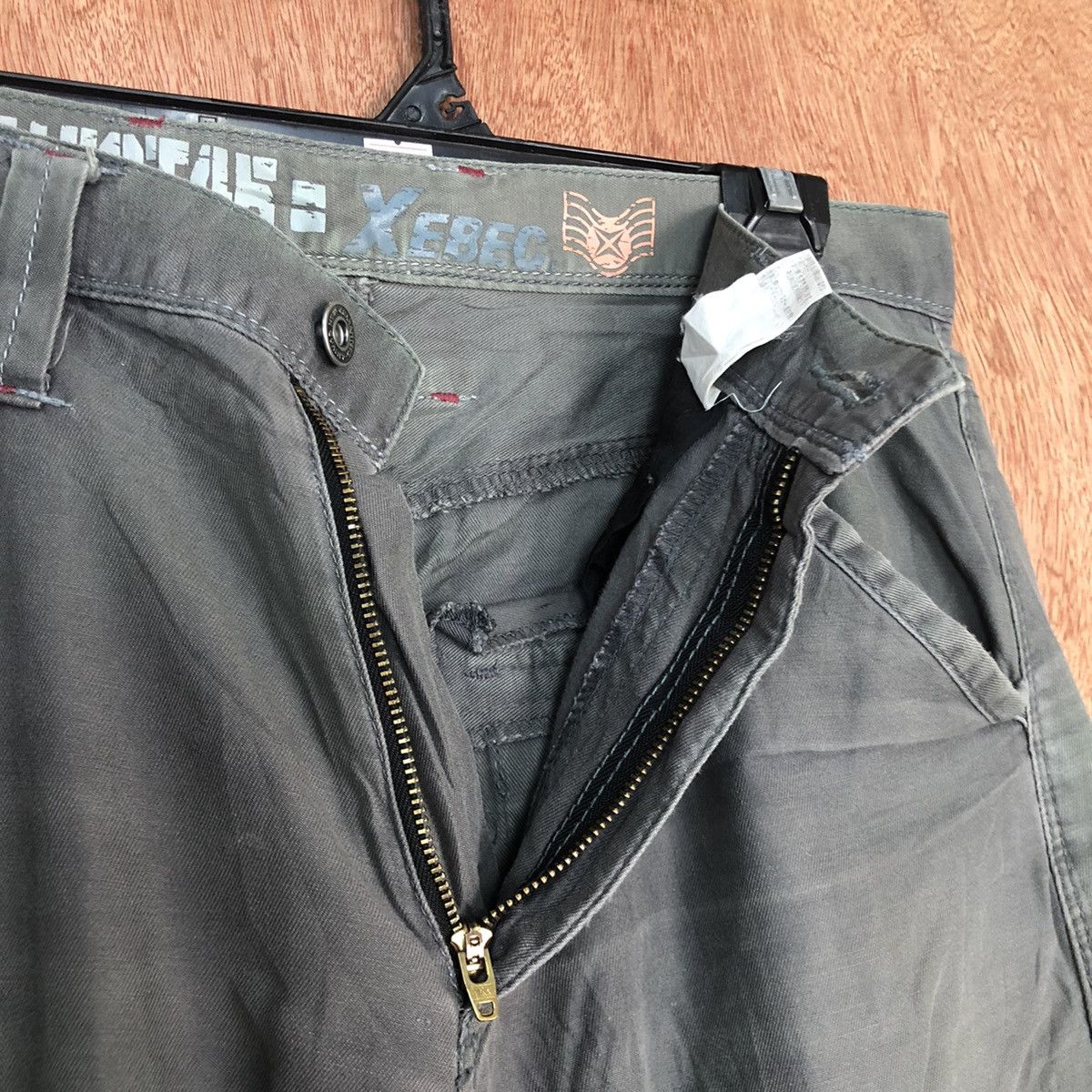 Faded Glory Xebec Twist 45 Grey Multipocket Cargo Pants #H176 Size US 32 / EU 48 - 8 Thumbnail
