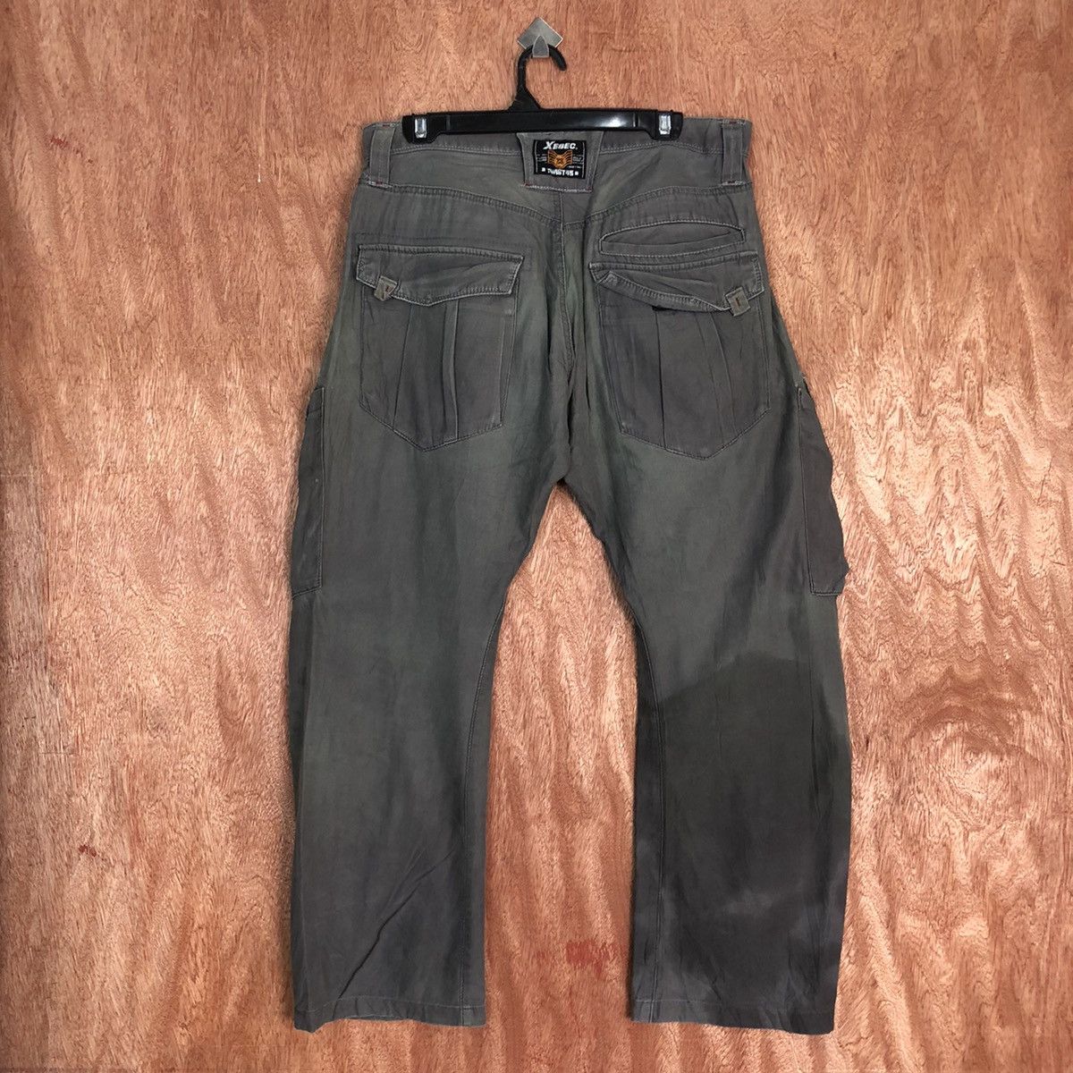 Faded Glory Xebec Twist 45 Grey Multipocket Cargo Pants #H176 Size US 32 / EU 48 - 9 Thumbnail