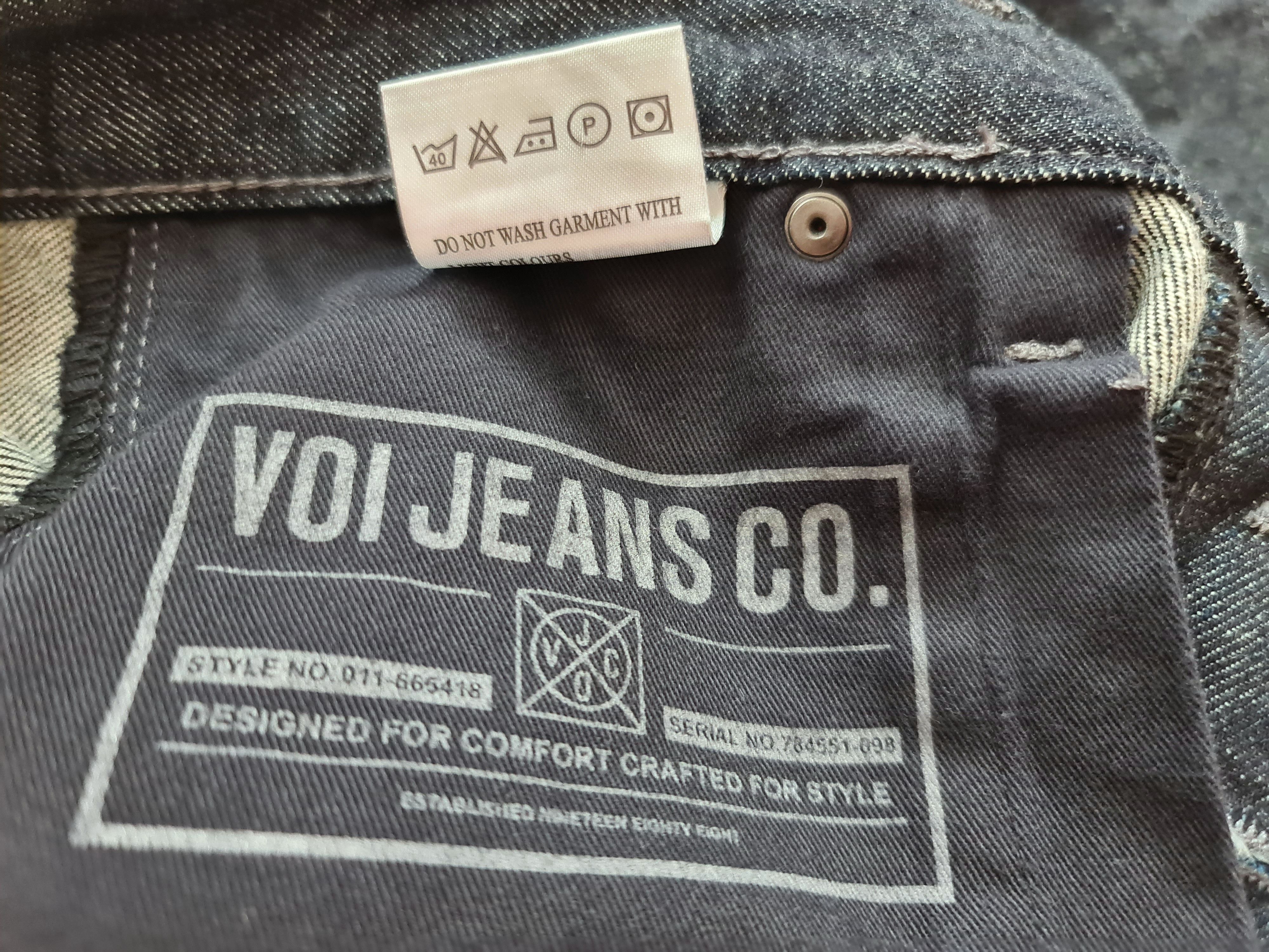 Voi Jeans Last Drop❗Voi Jeans Raw Denim Ripley regular fit size 30R Size US 30 / EU 46 - 8 Thumbnail