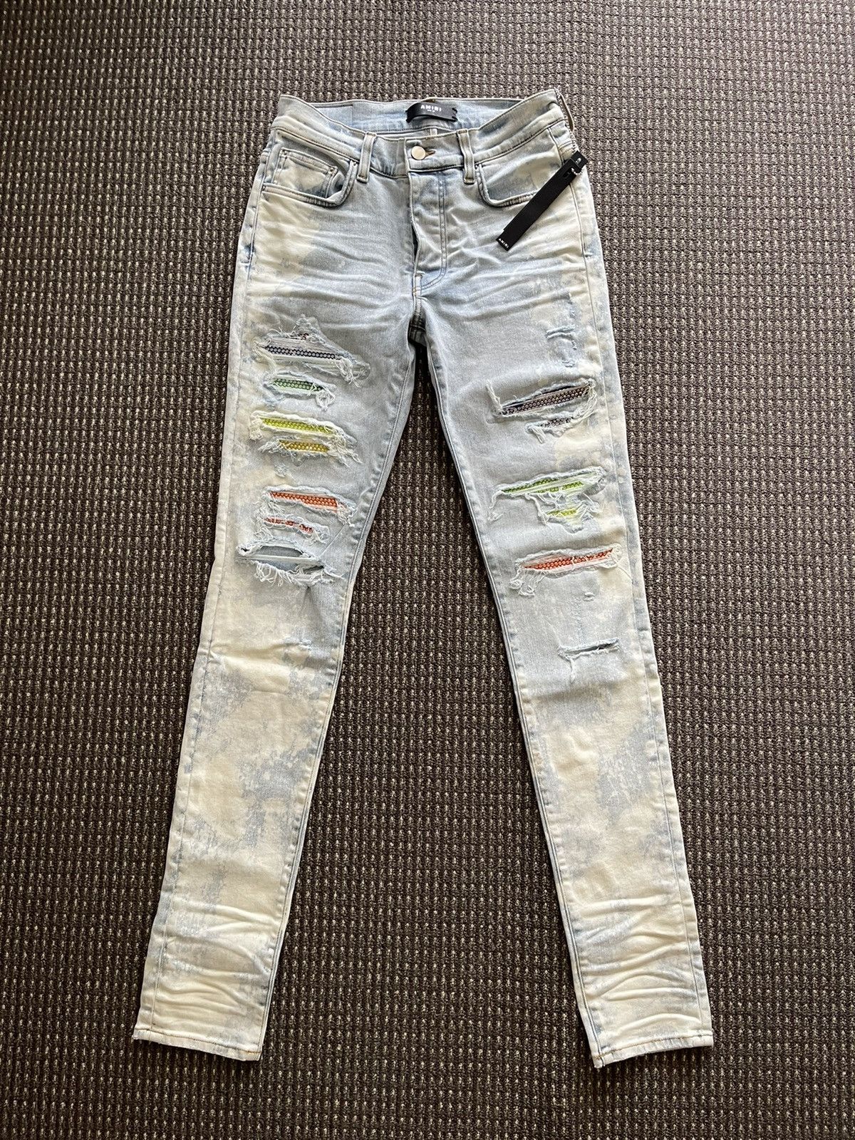 Amiri Crystal Jeans Size US 30 / EU 46 - 1 Thumbnail