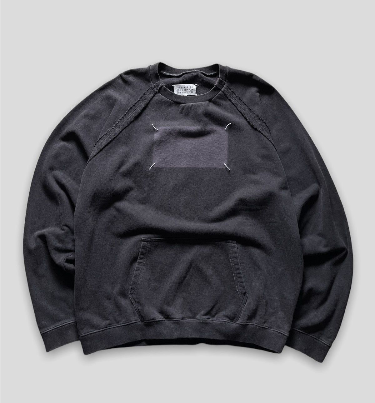 Maison margiela memory of label sweatshirt sale