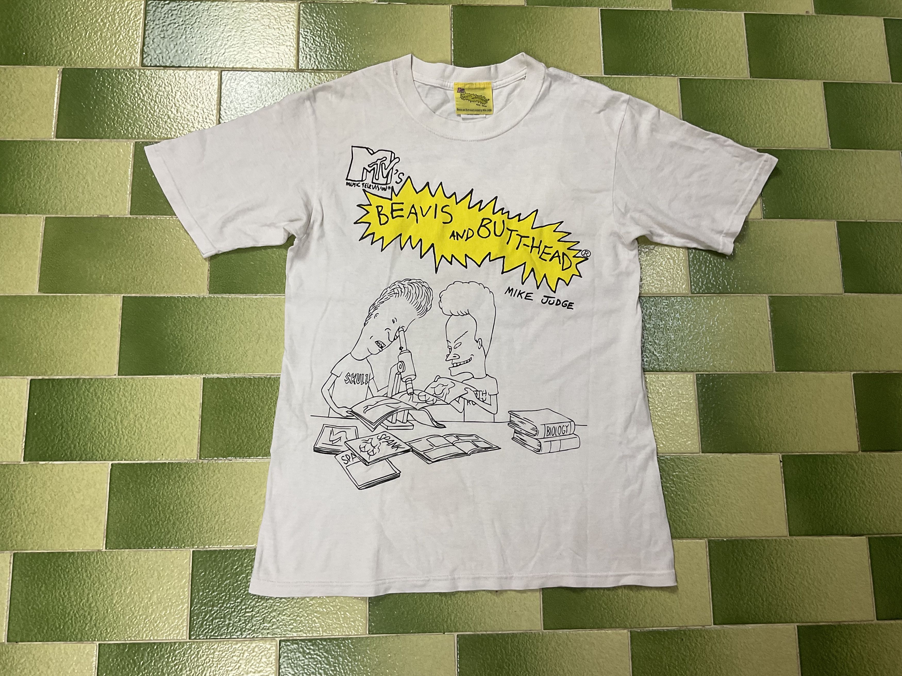 Vintage 2003 MTV Beavis and Butthead T-Shirt Double Sided