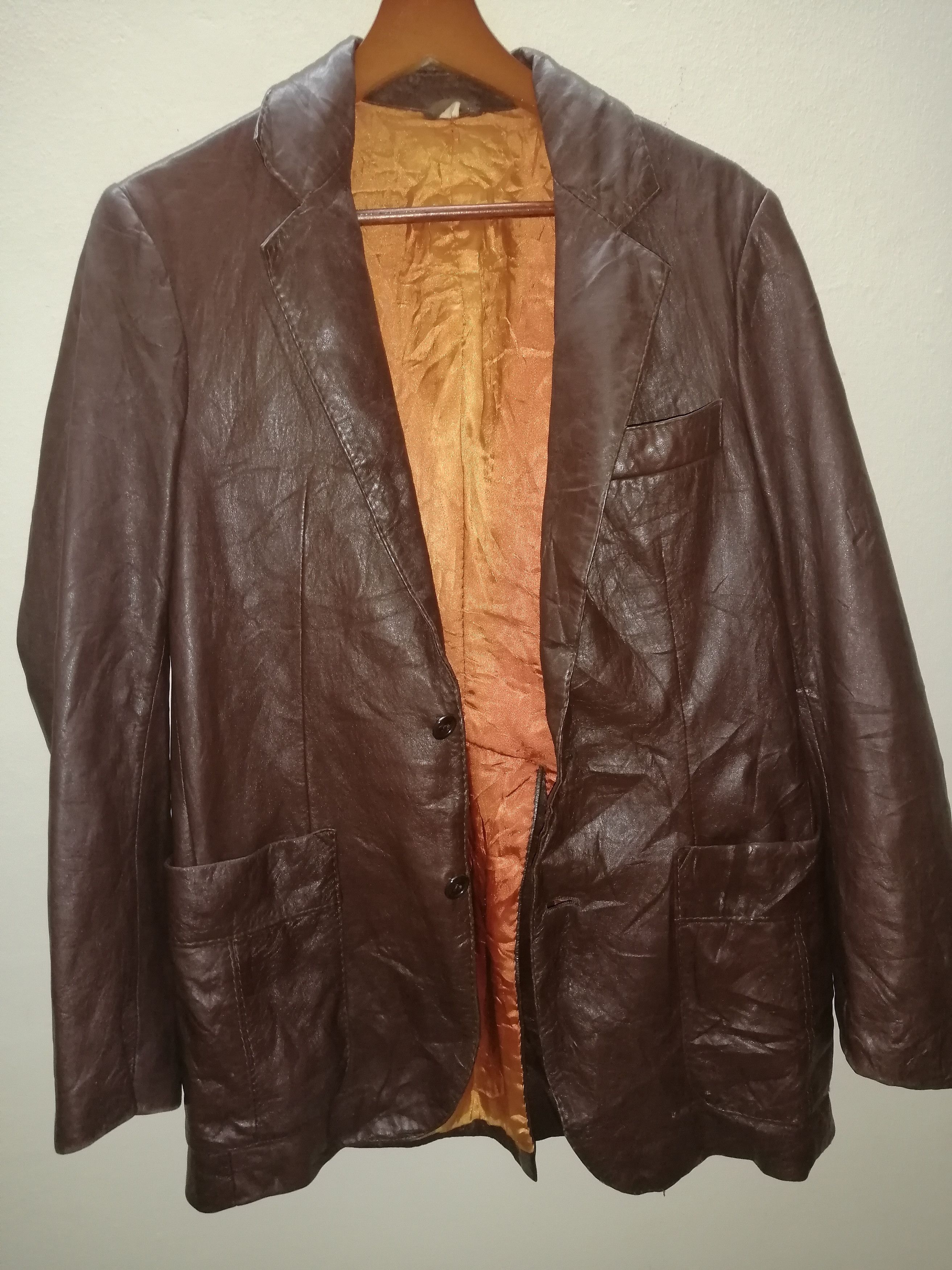 Vintage Ibanez Leather Coat/Jacket