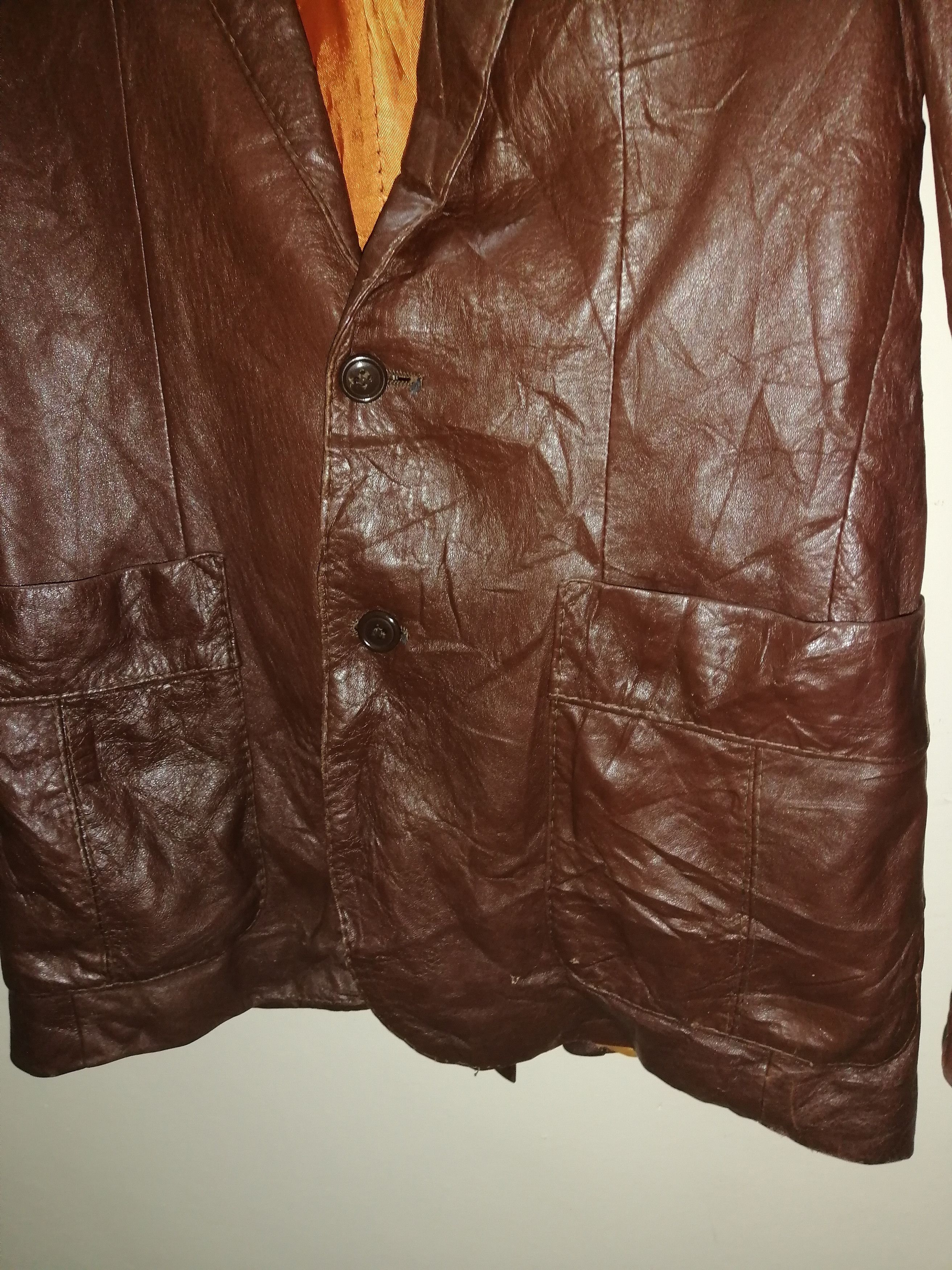 Vintage Ibanez Leather Coat/Jacket