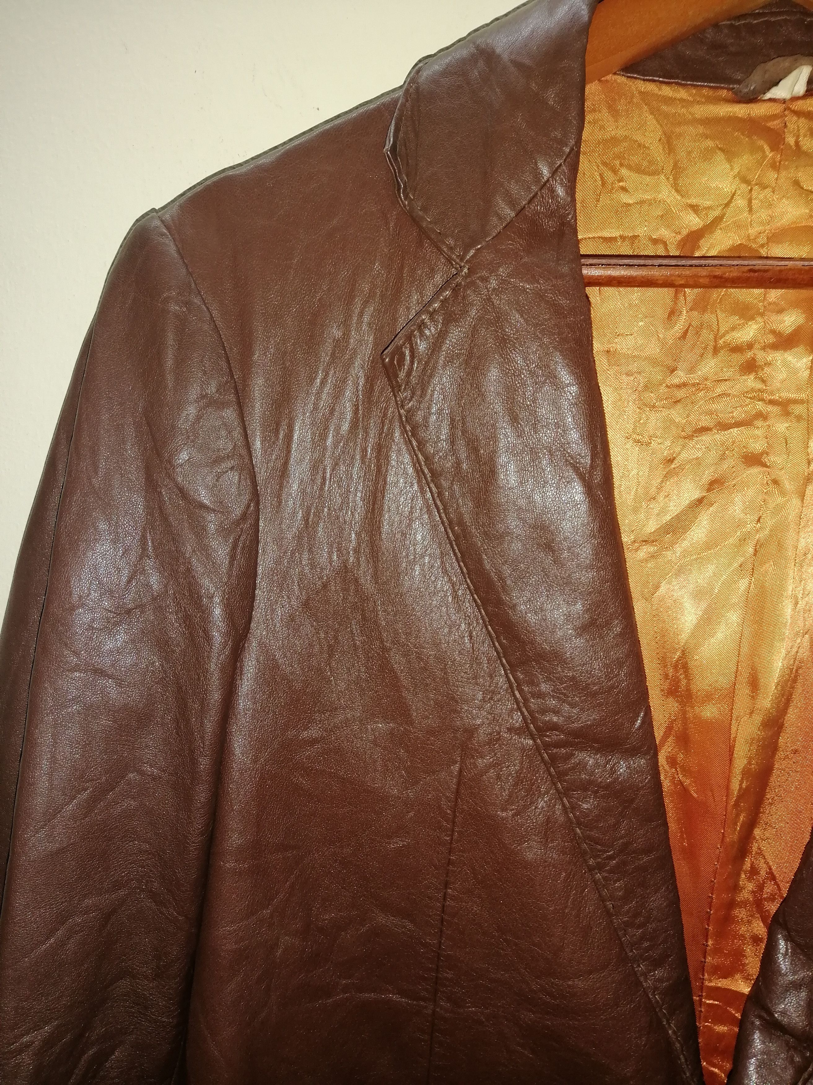 Vintage Ibanez Leather Coat/Jacket