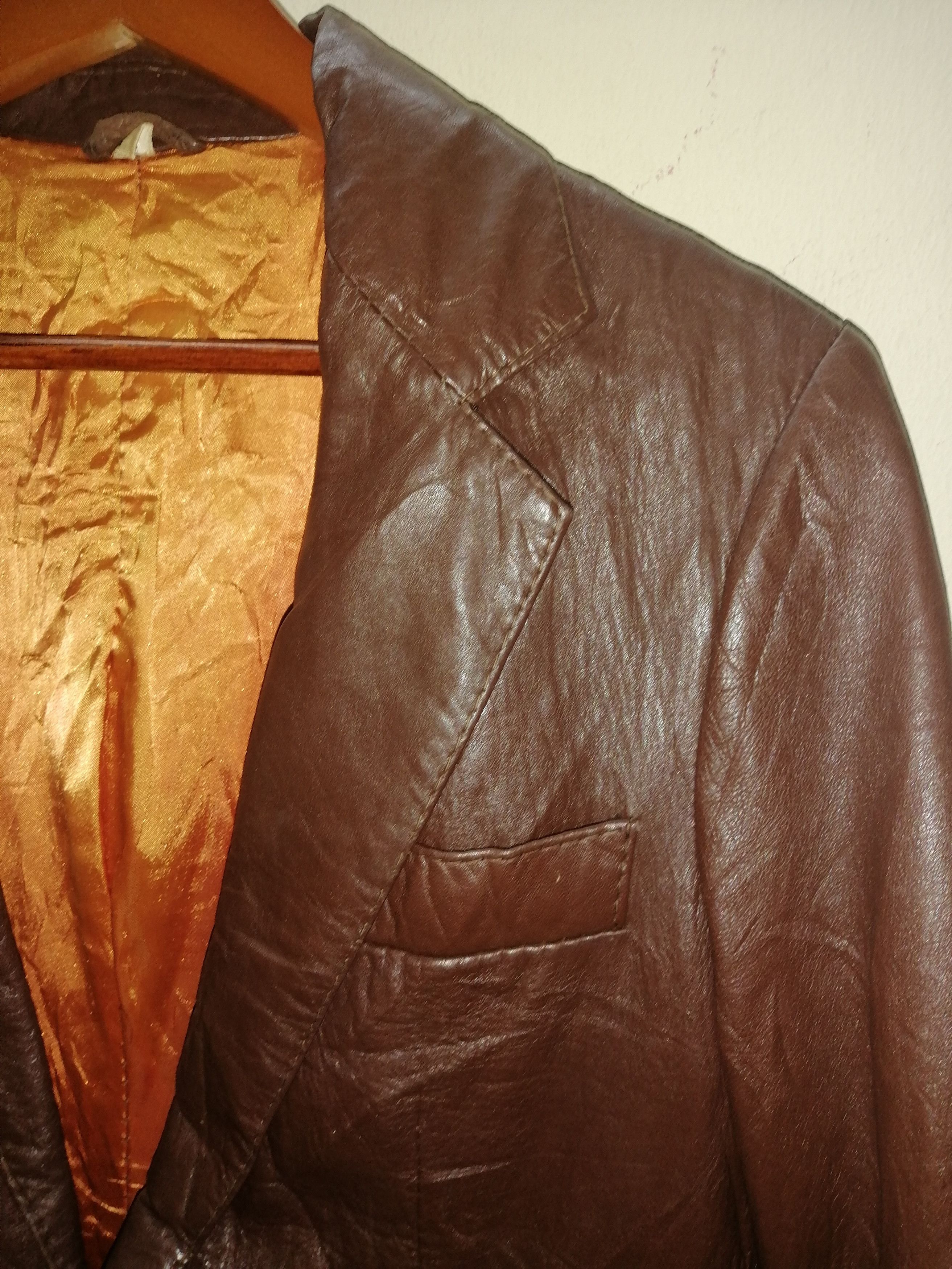 Vintage Ibanez Leather Coat/Jacket